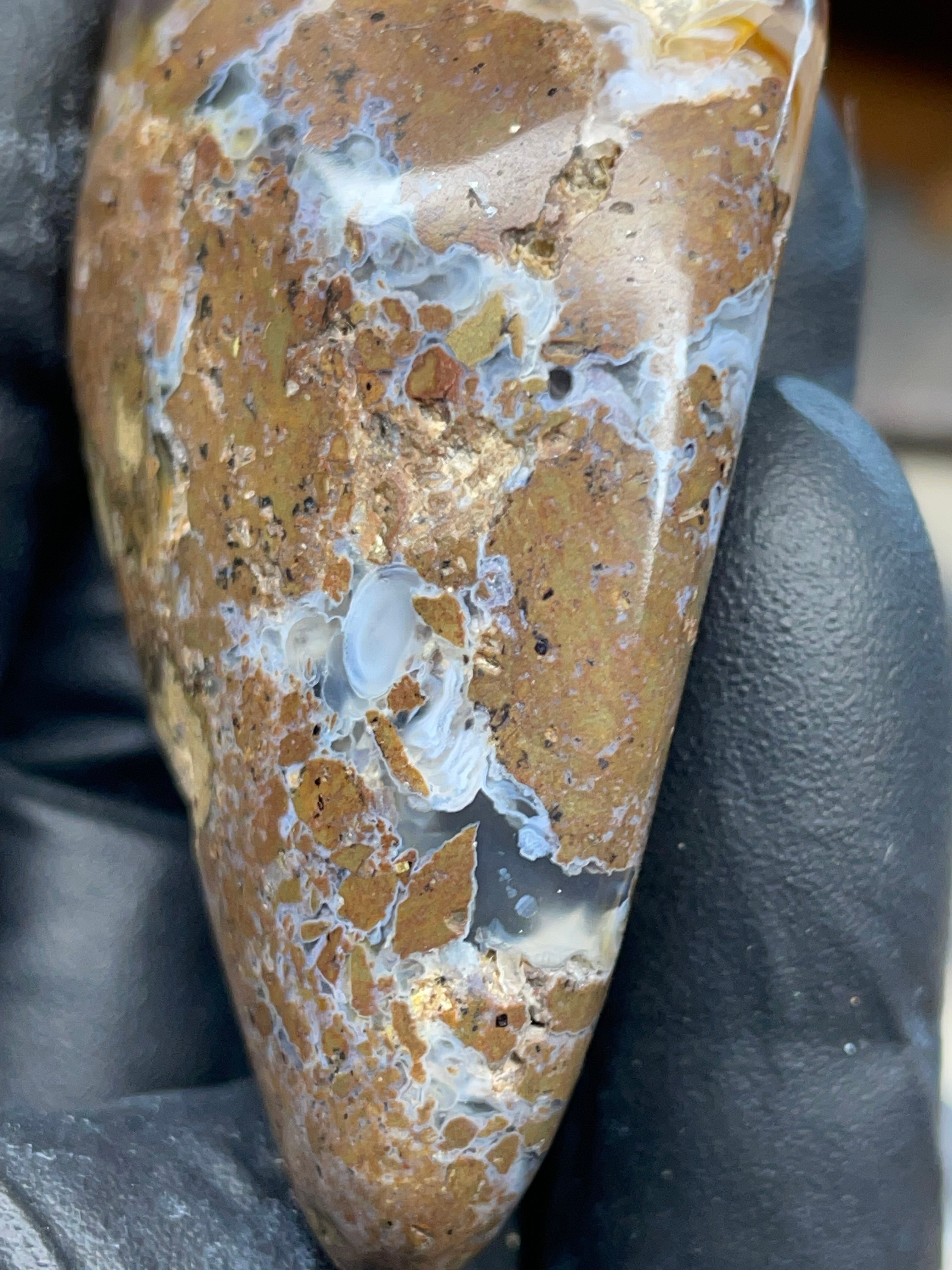 StoneBorn Fire Agate — Hand Shaped & Polished