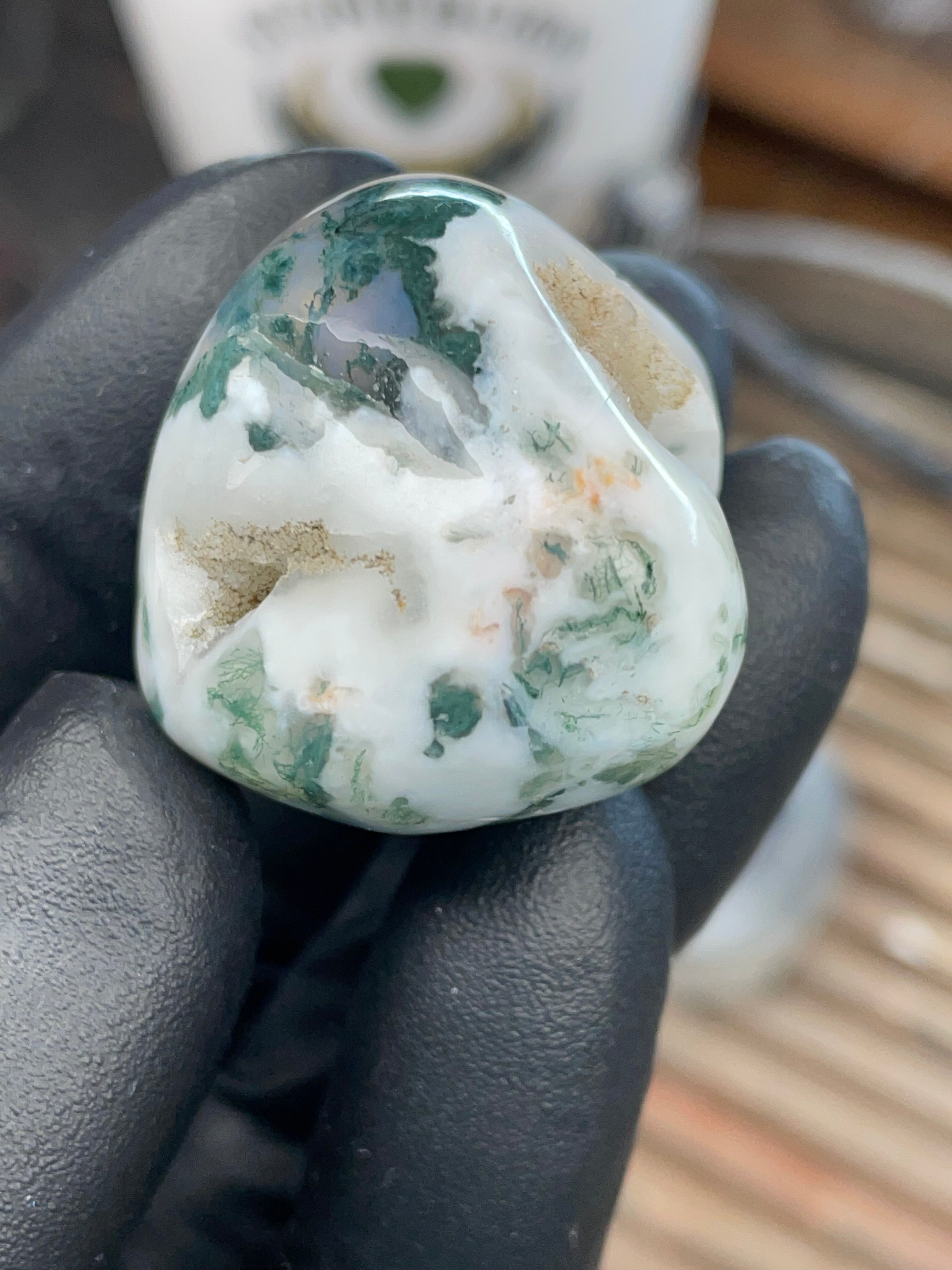 Tree Agate — Hand Polished Stone