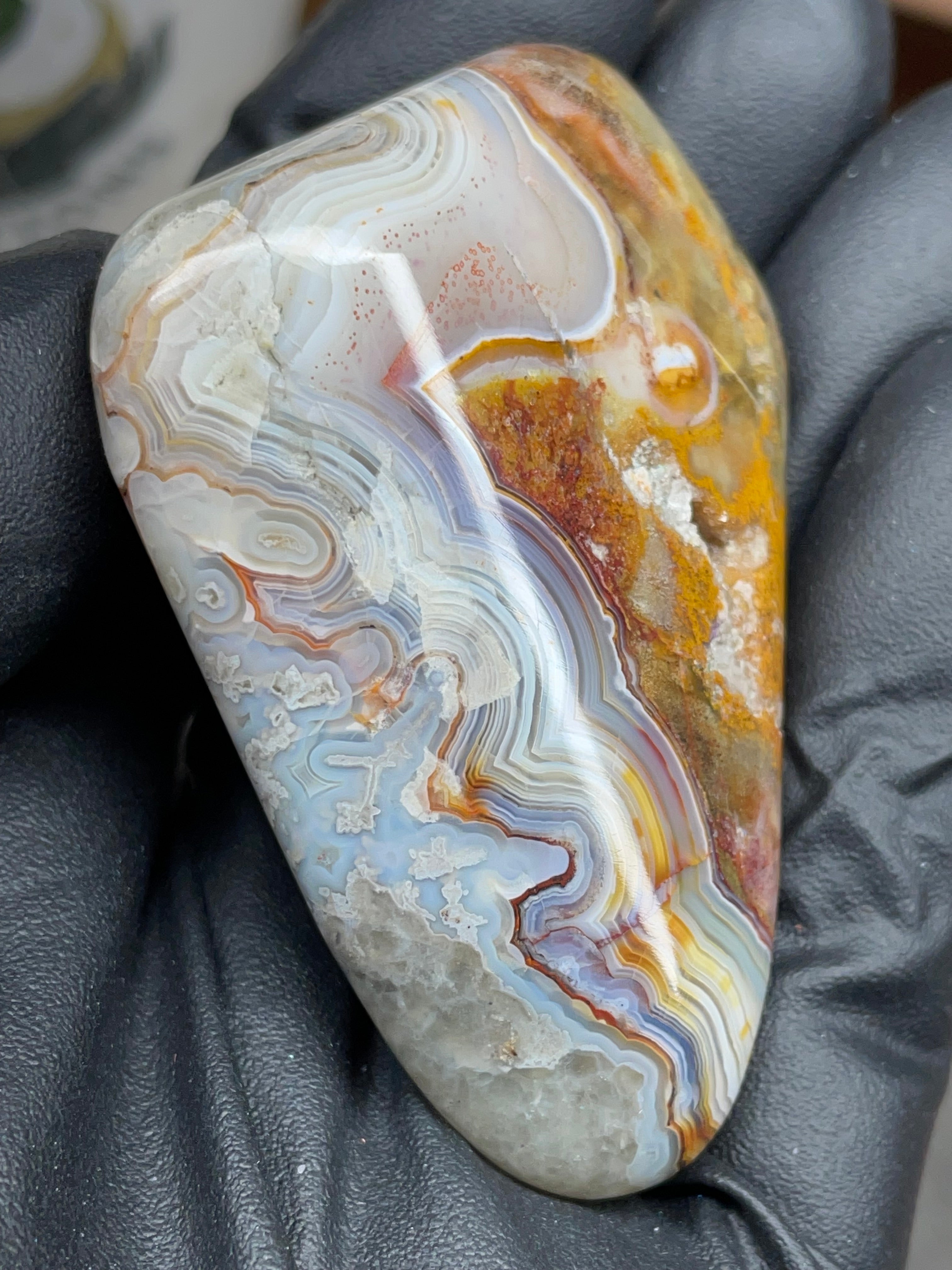 StoneBorn Creations – Hand-Polished Lace Agate