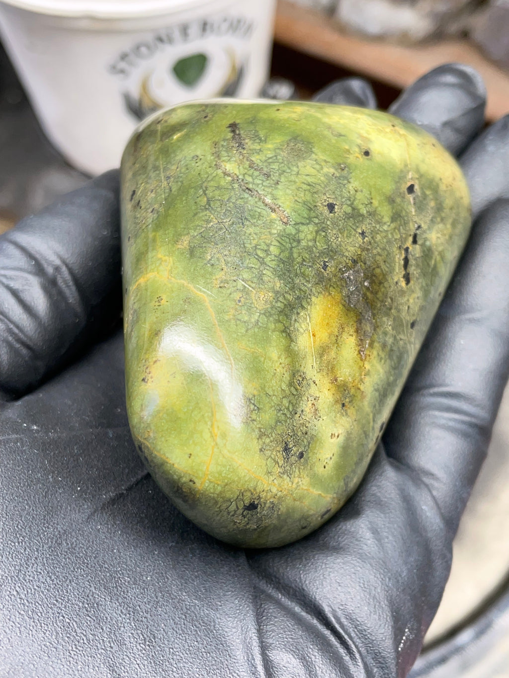 StoneBorn Creations – Hand-Shaped & Hand-Polished Vermont Green Stone