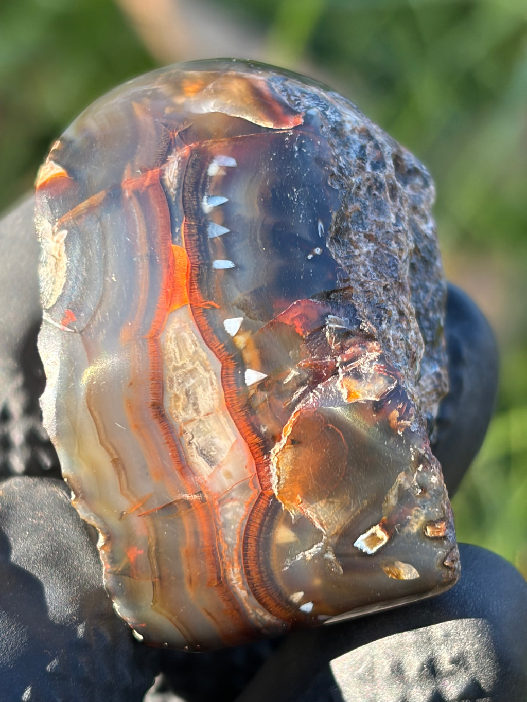StoneBorn Creations – Turkish Banded Agate | Hand-Polished Natural Specimen