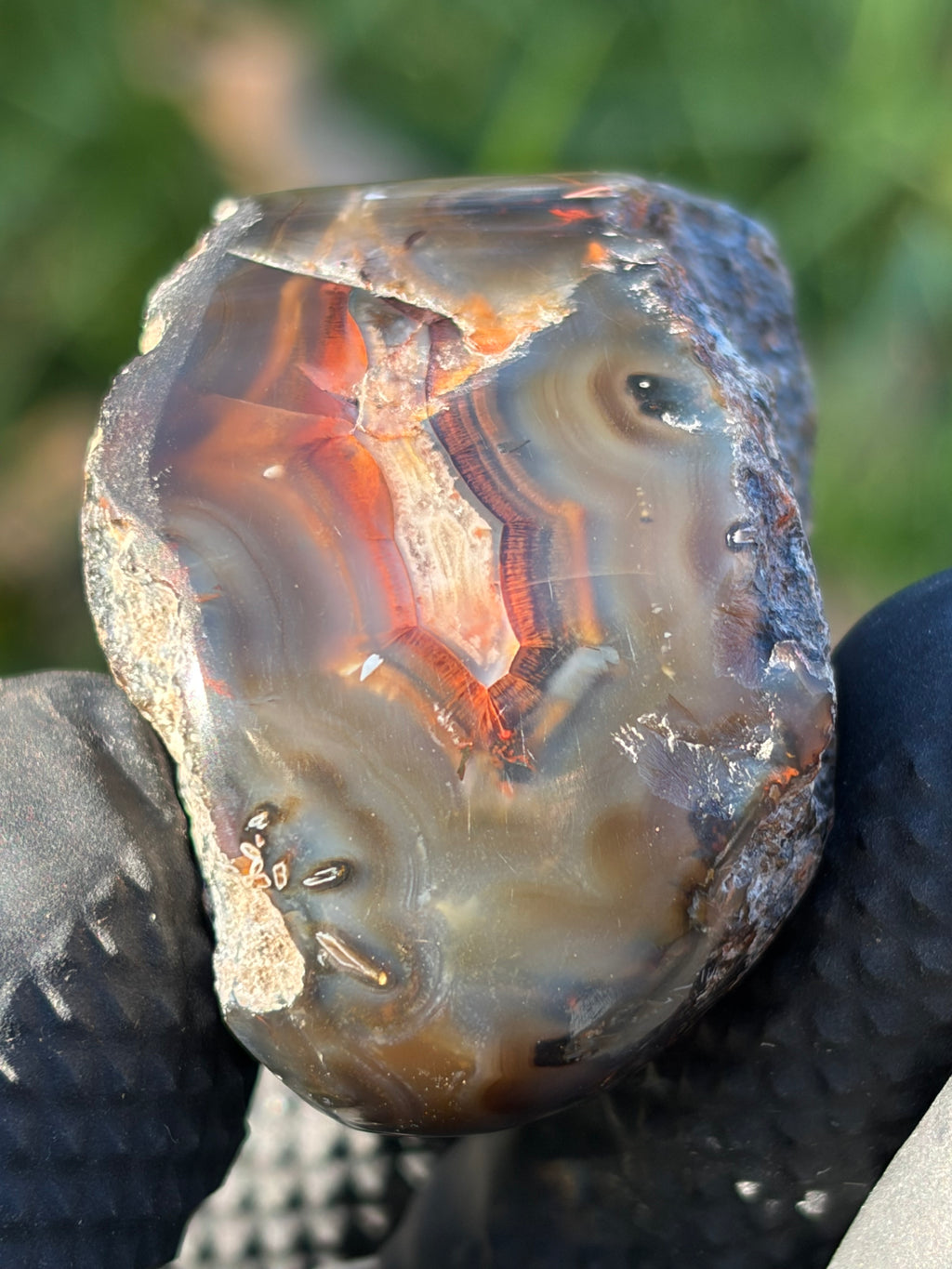 StoneBorn Creations – Turkish Banded Agate | Hand-Polished Natural Specimen