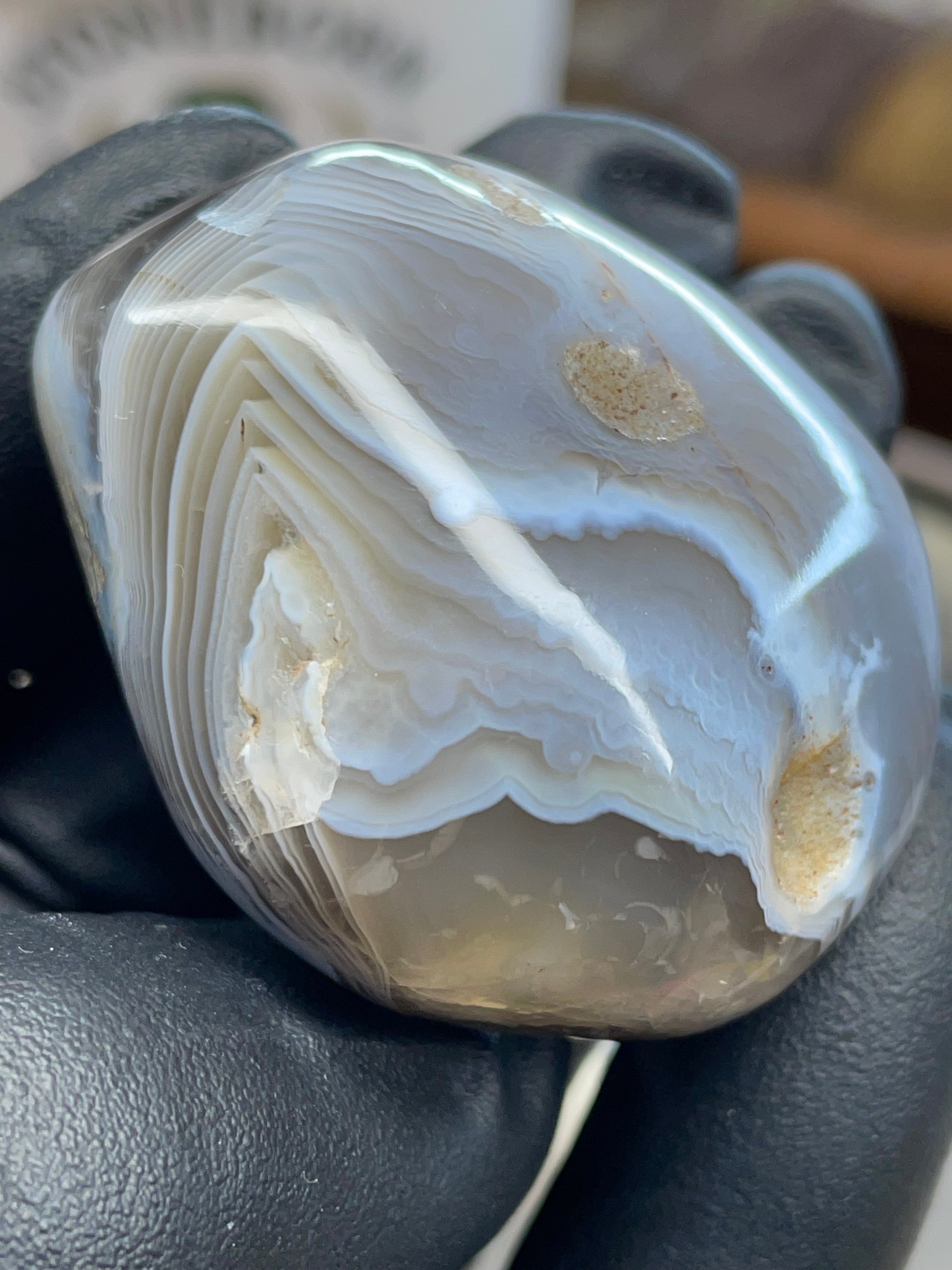 Hand-Polished Botswana Agate | StoneBorn Creations