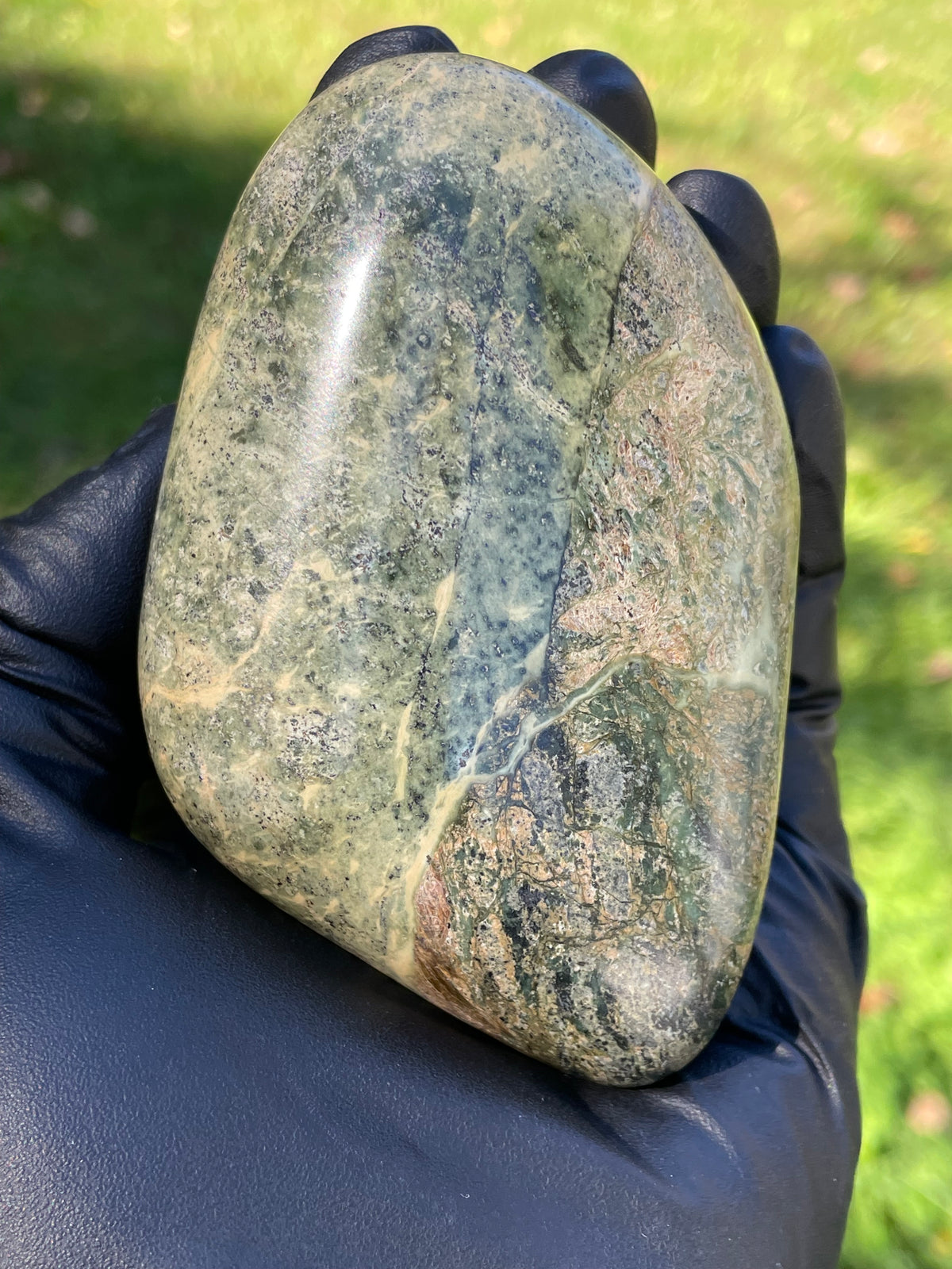 StoneBorn Creations Vermont Serpentine Display Stone