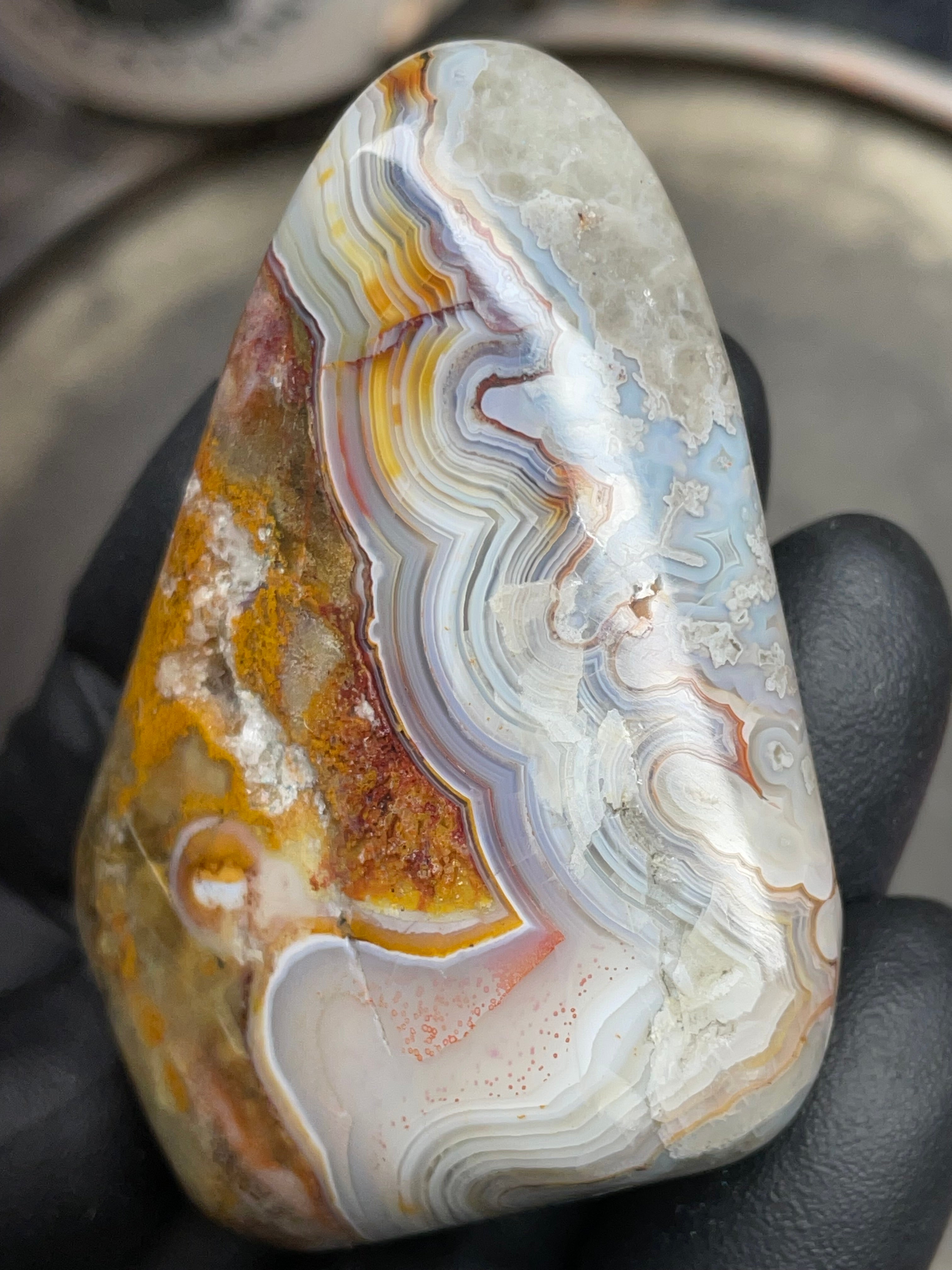 StoneBorn Creations – Hand-Polished Lace Agate