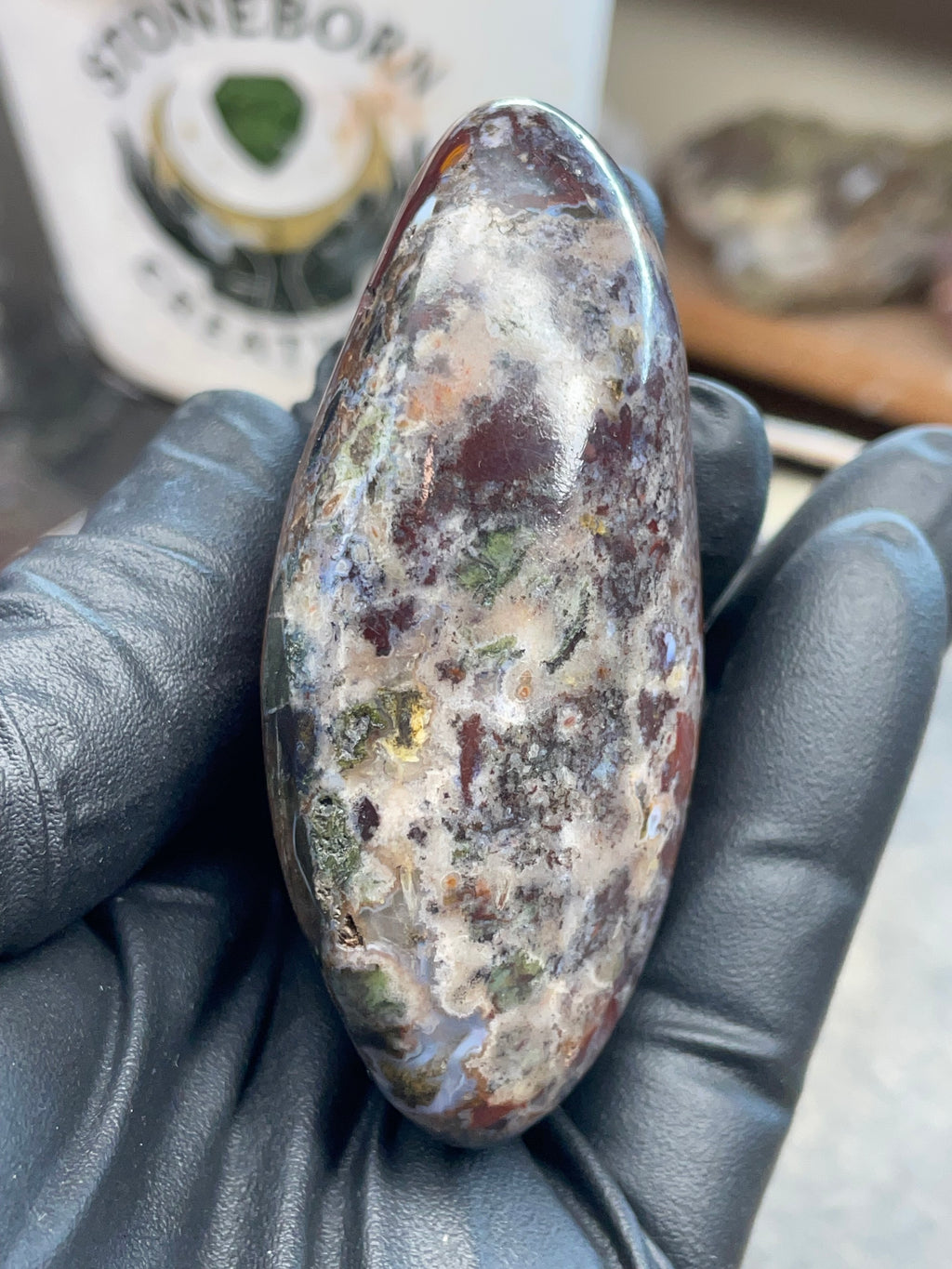 StoneBorn Creations — Hand-Polished Jasper / Agate Stone