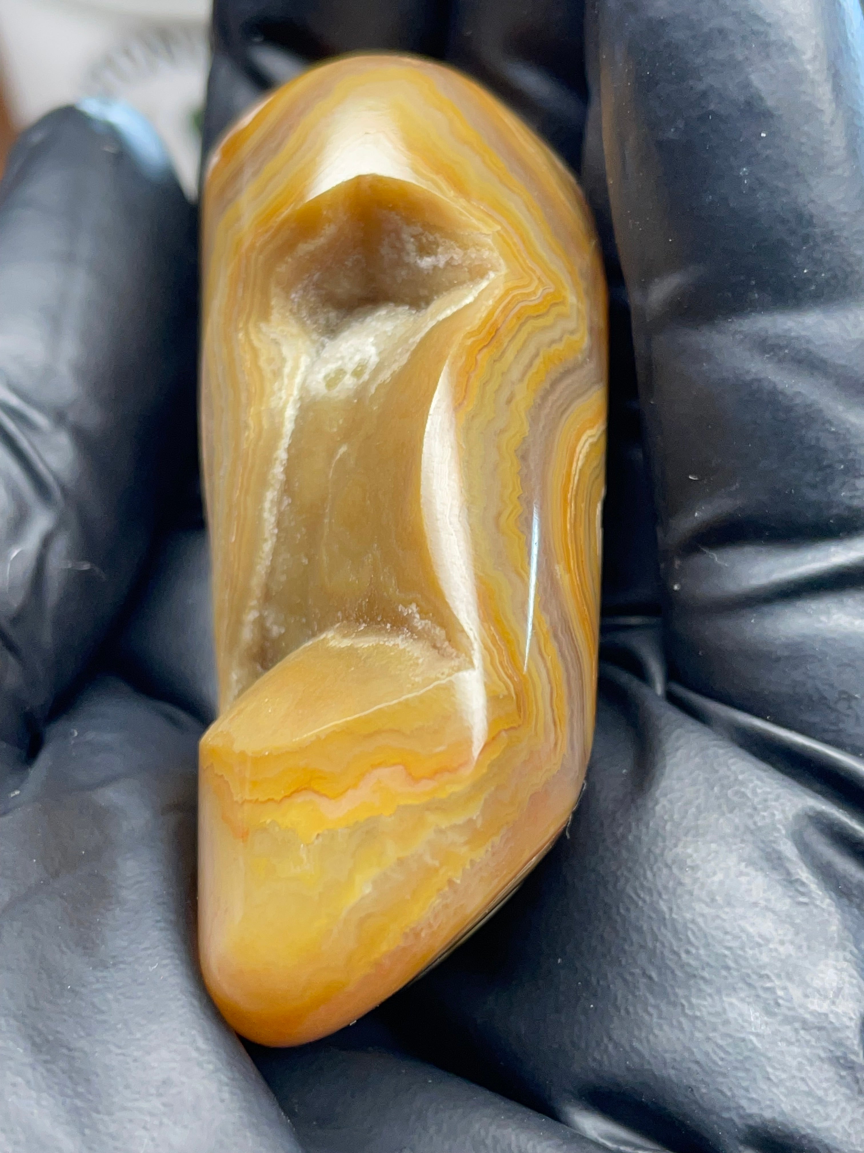 🌾 Crowley Ridge Agate — Hand Polished Stone | StoneBorn Creations