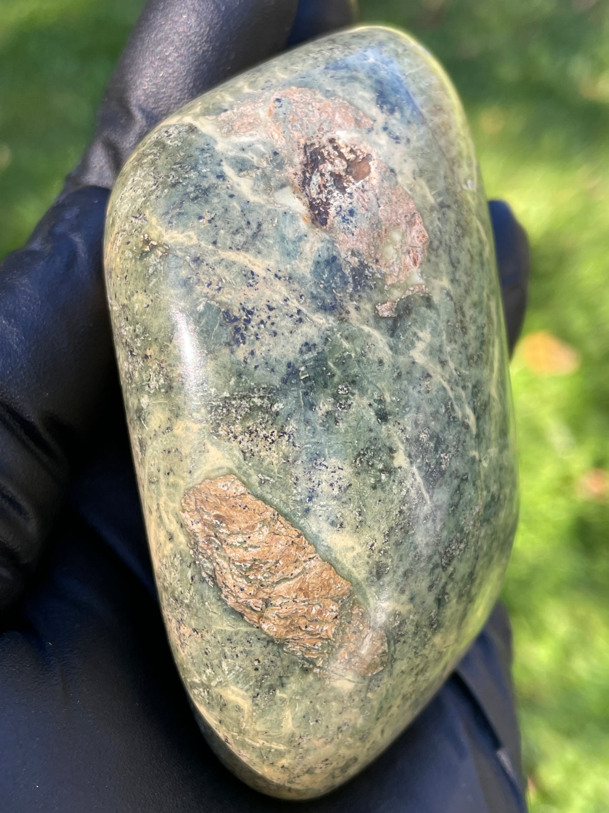 StoneBorn Creations Vermont Serpentine Display Stone