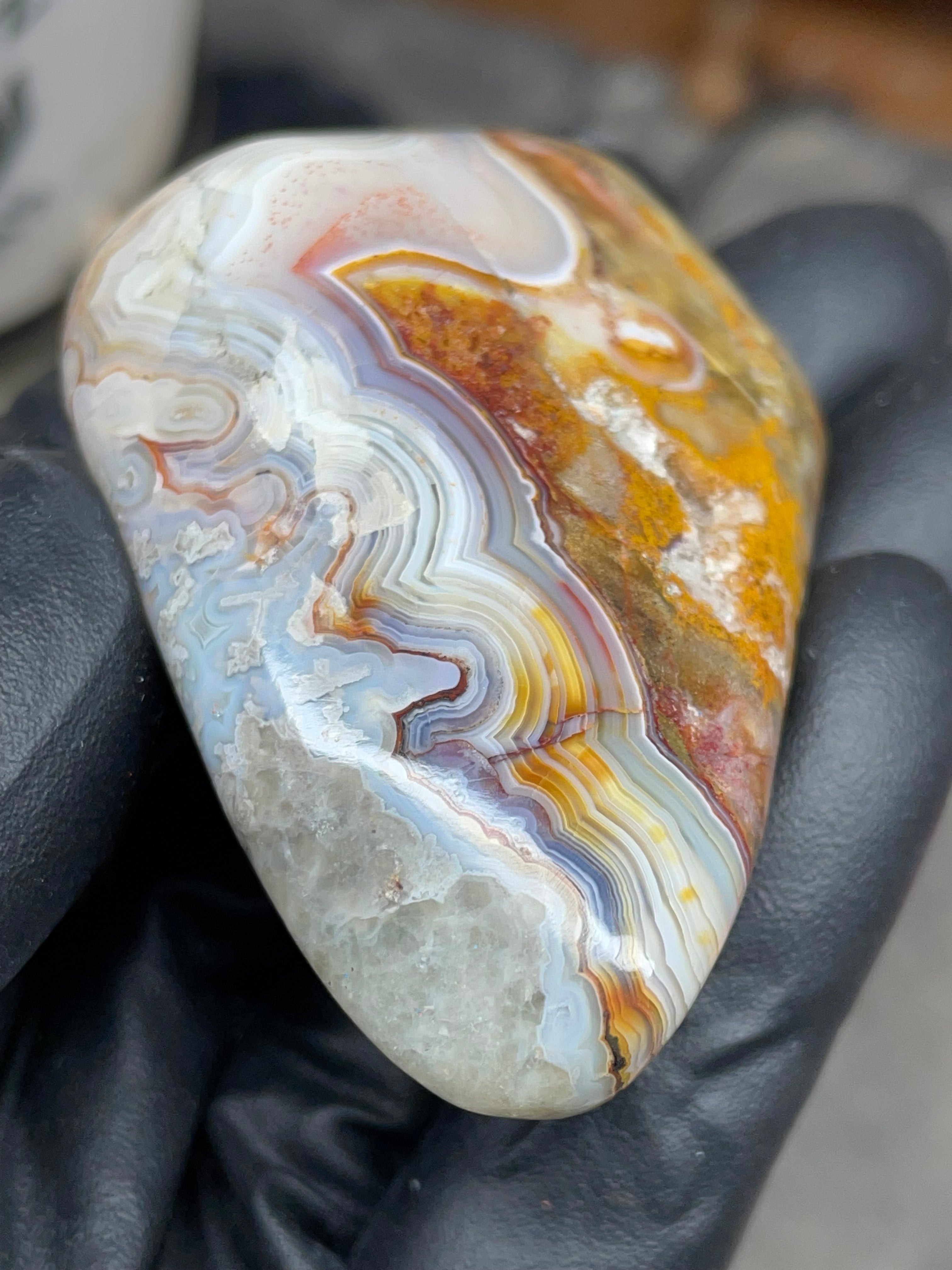 StoneBorn Creations – Hand-Polished Lace Agate