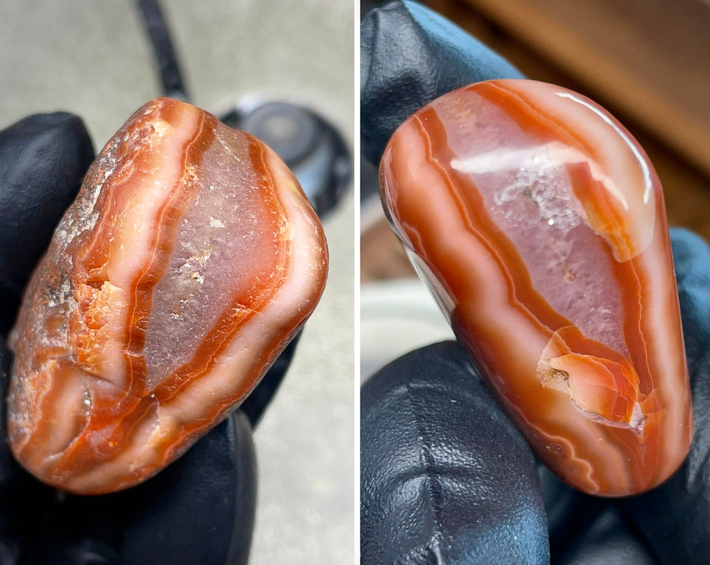 Lake Superior Agate — Hand-Polished Banded Freeform