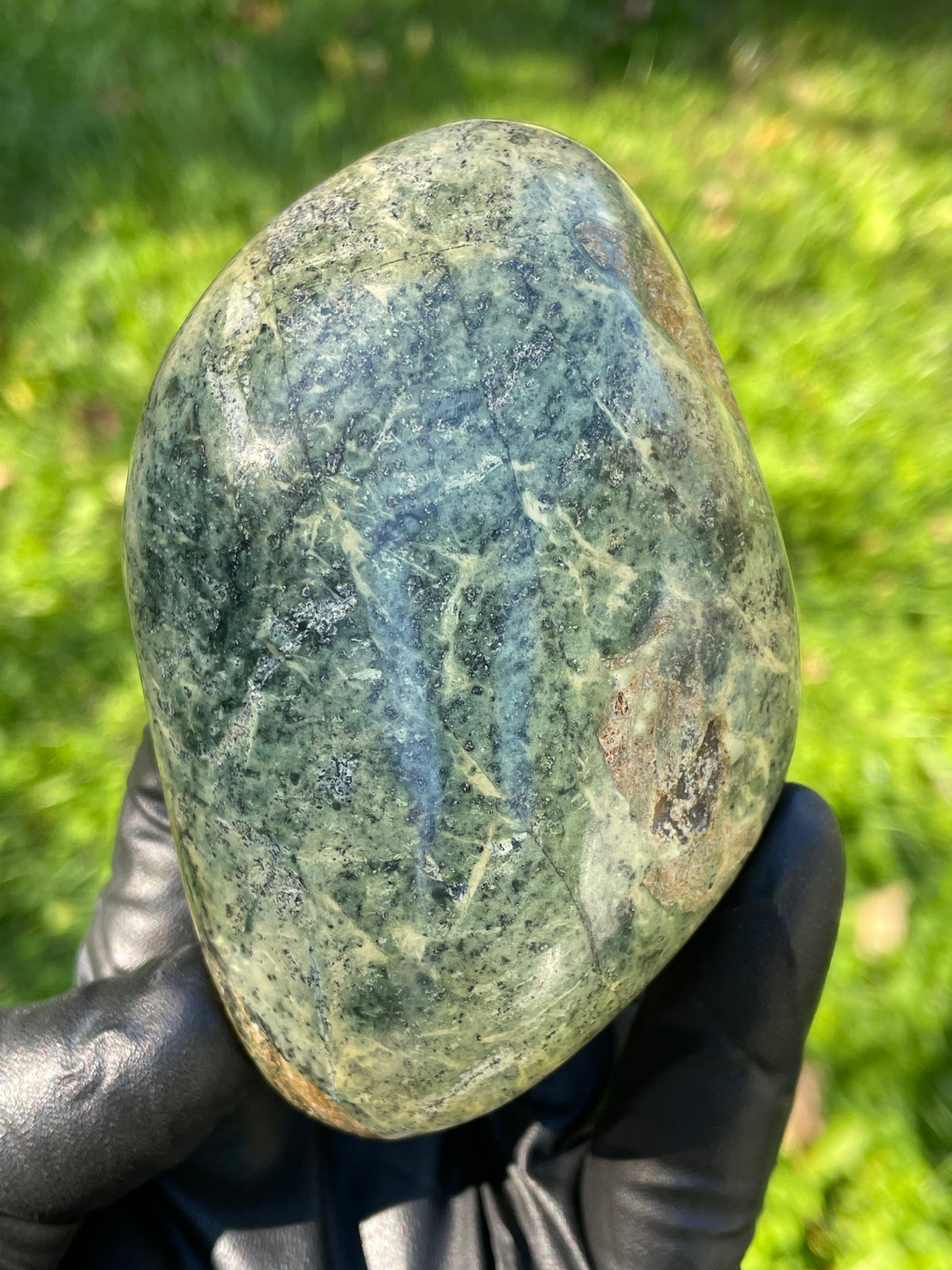 StoneBorn Creations Vermont Serpentine Display Stone