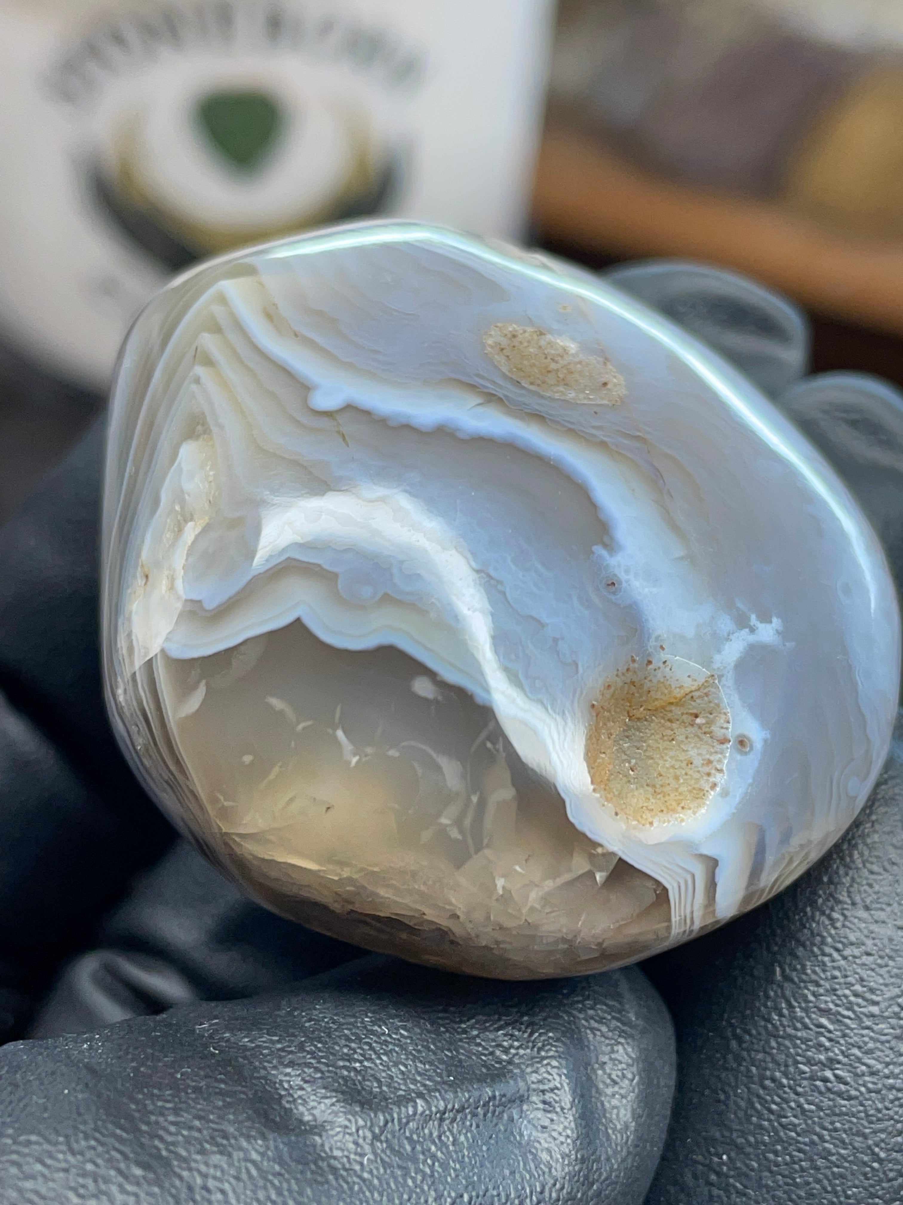 Hand-Polished Botswana Agate | StoneBorn Creations