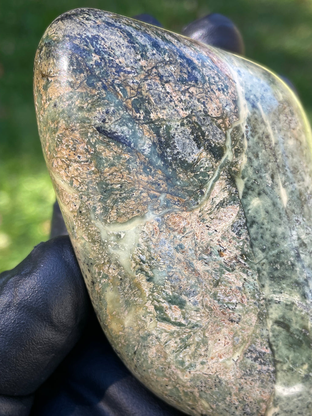 StoneBorn Creations Vermont Serpentine Display Stone