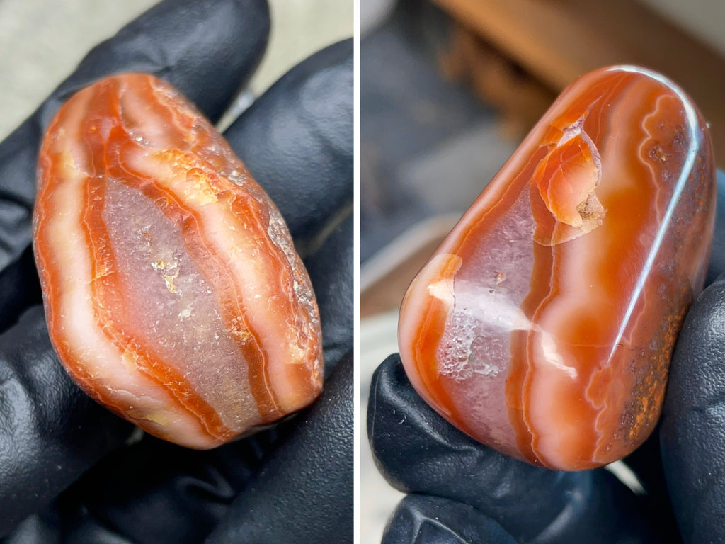 Lake Superior Agate — Hand-Polished Banded Freeform