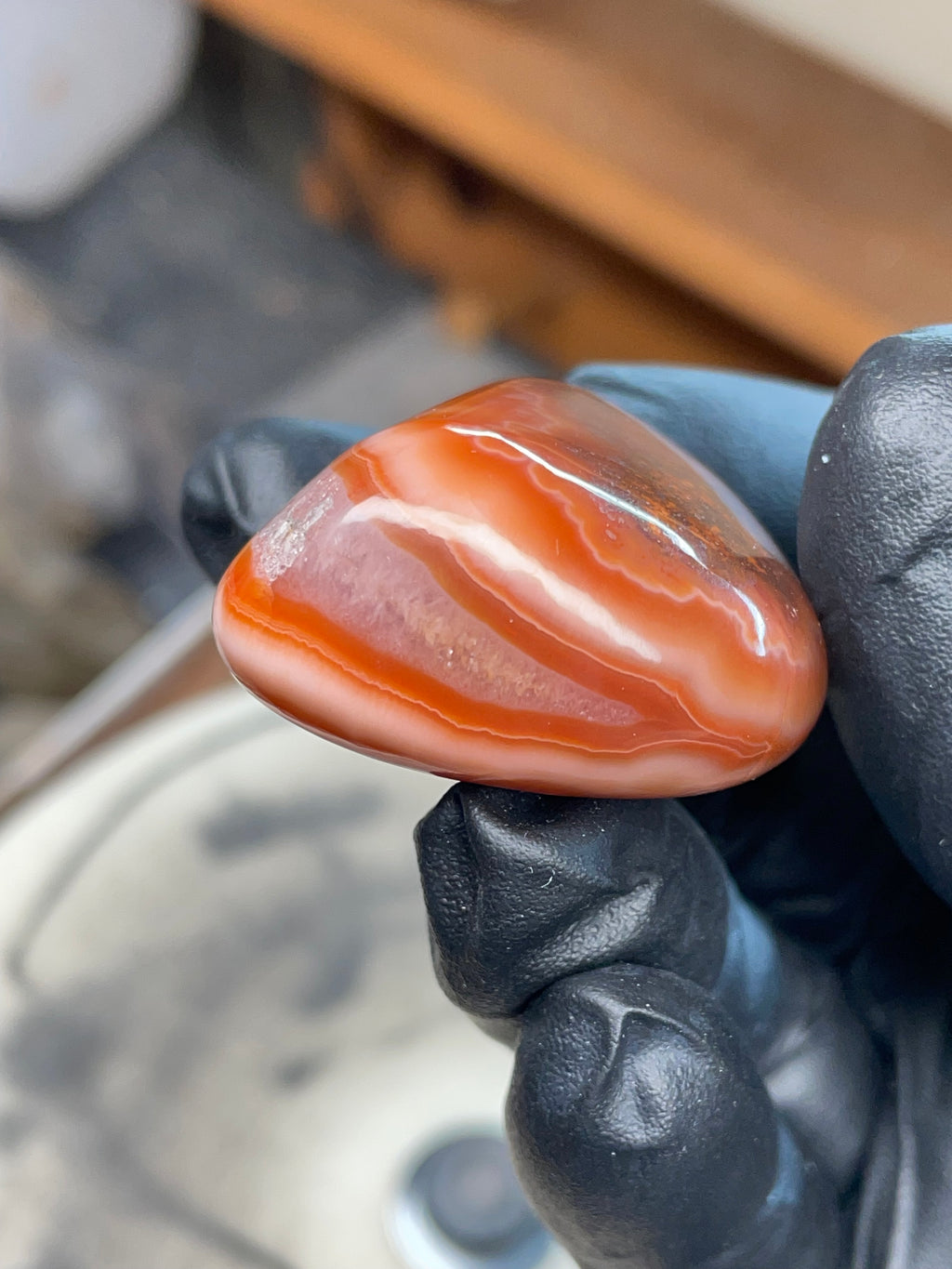 Lake Superior Agate — Hand-Polished Banded Freeform