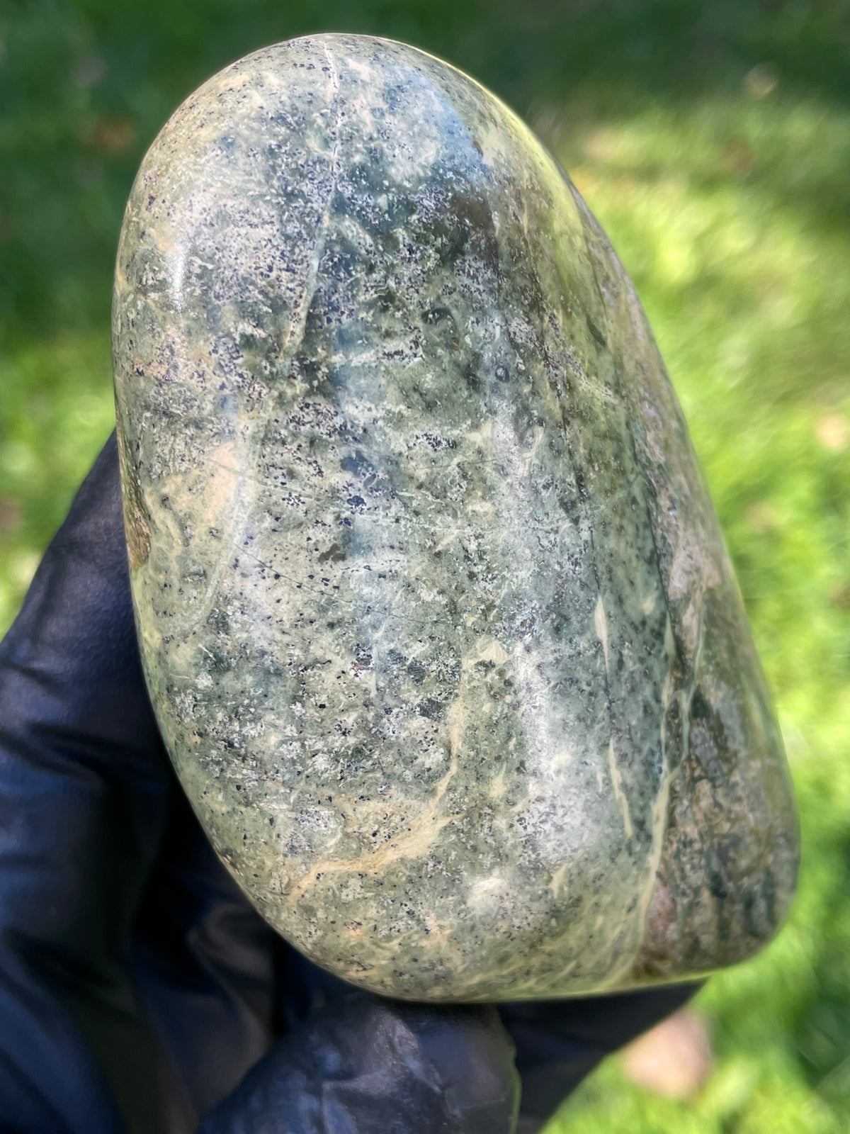 StoneBorn Creations Vermont Serpentine Display Stone