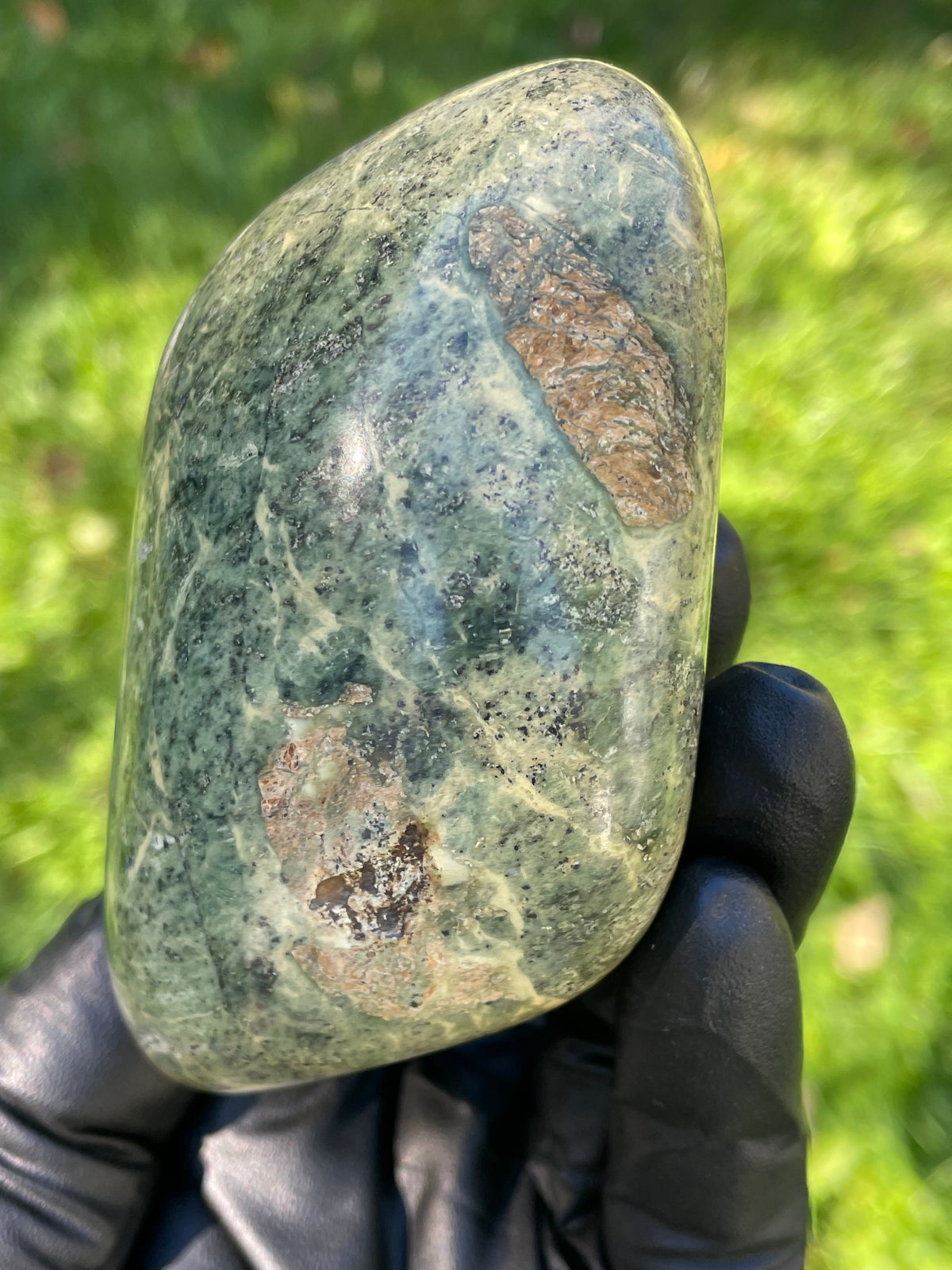 StoneBorn Creations Vermont Serpentine Display Stone