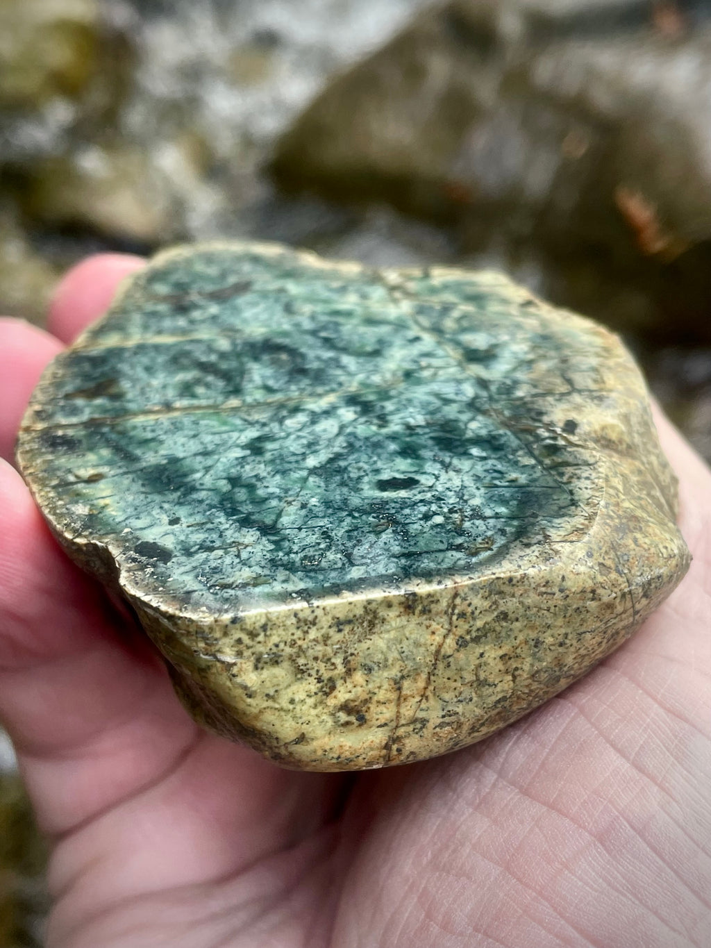 ✨ Ancient Woodland Map — Polished Vermont Stone with Natural Fracture Patterning (One-of-One)