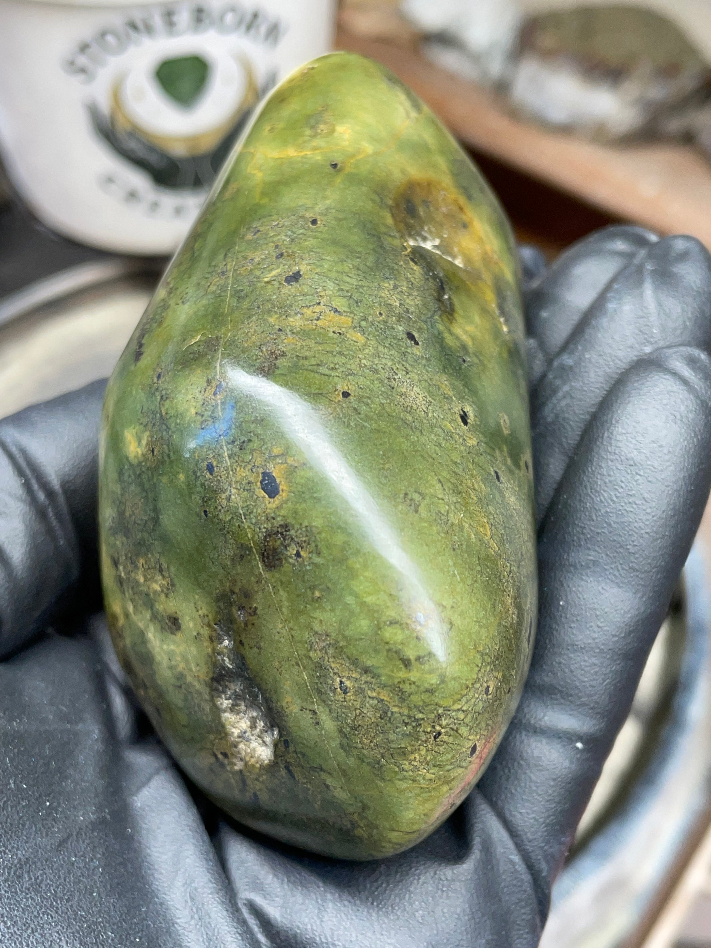 StoneBorn Creations – Hand-Shaped & Hand-Polished Vermont Green Stone