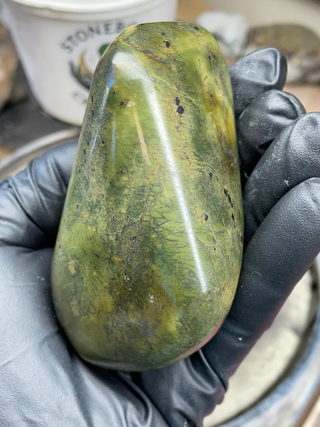 StoneBorn Creations – Hand-Shaped & Hand-Polished Vermont Green Stone