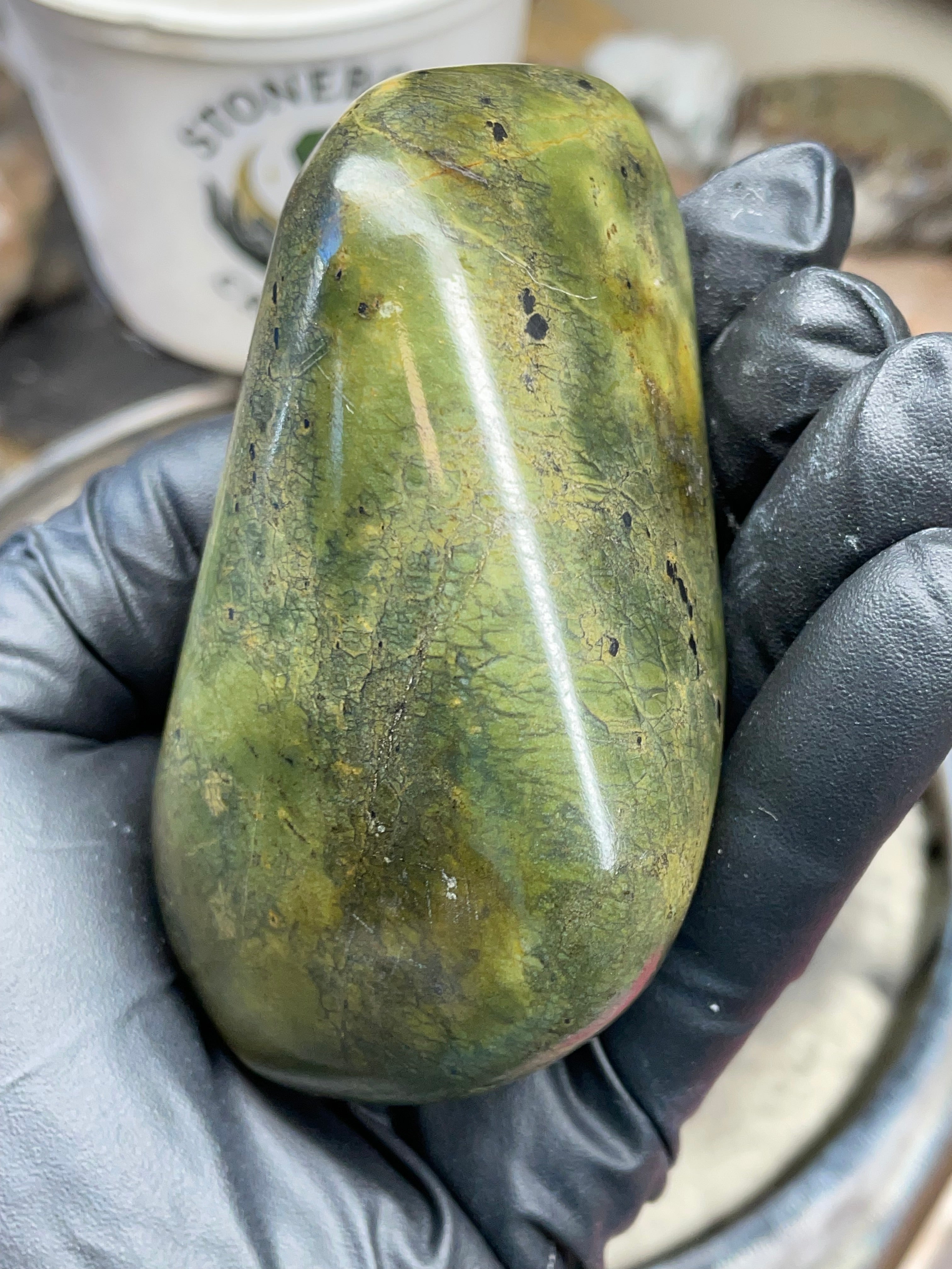 StoneBorn Creations – Hand-Shaped & Hand-Polished Vermont Green Stone