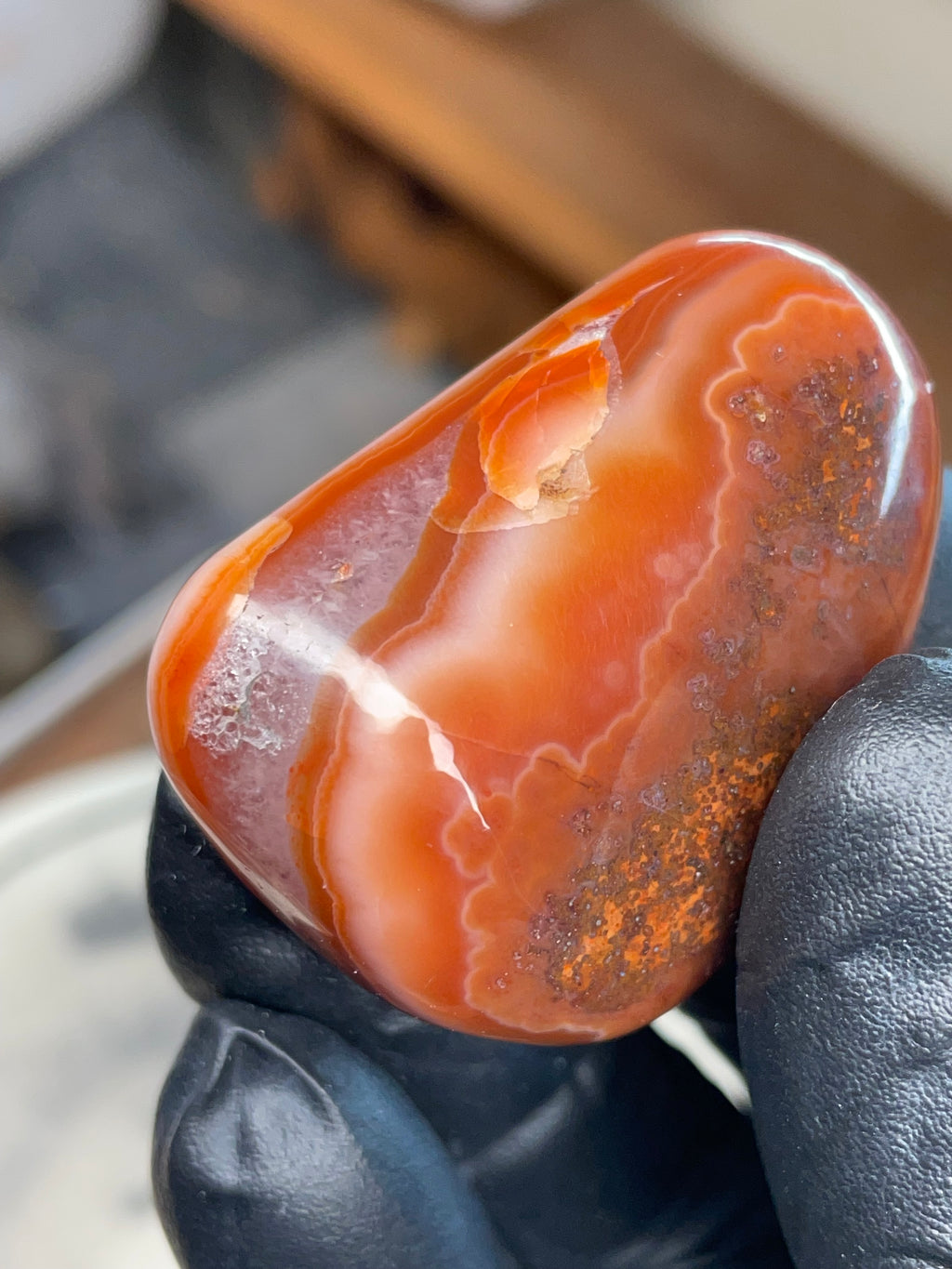 Lake Superior Agate — Hand-Polished Banded Freeform