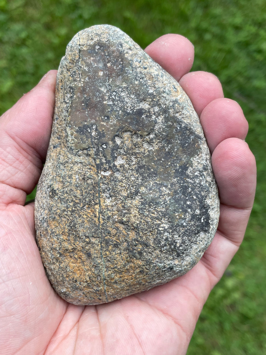 StoneBorn Creations Hand-Polished Vermont Serpentine Bookmatched Pair | One-of-a-Kind Natural Display Stones