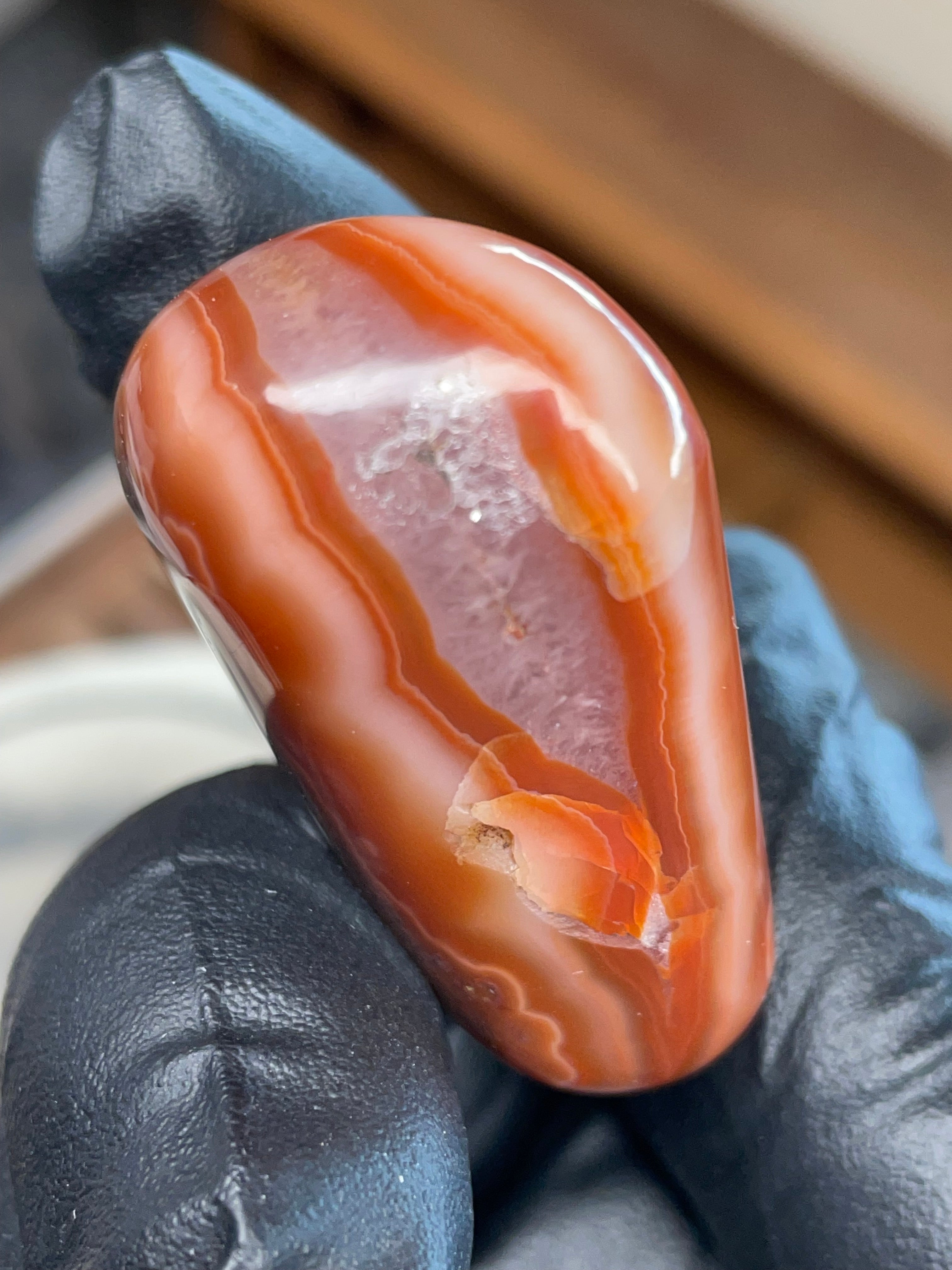 Lake Superior Agate — Hand-Polished Banded Freeform