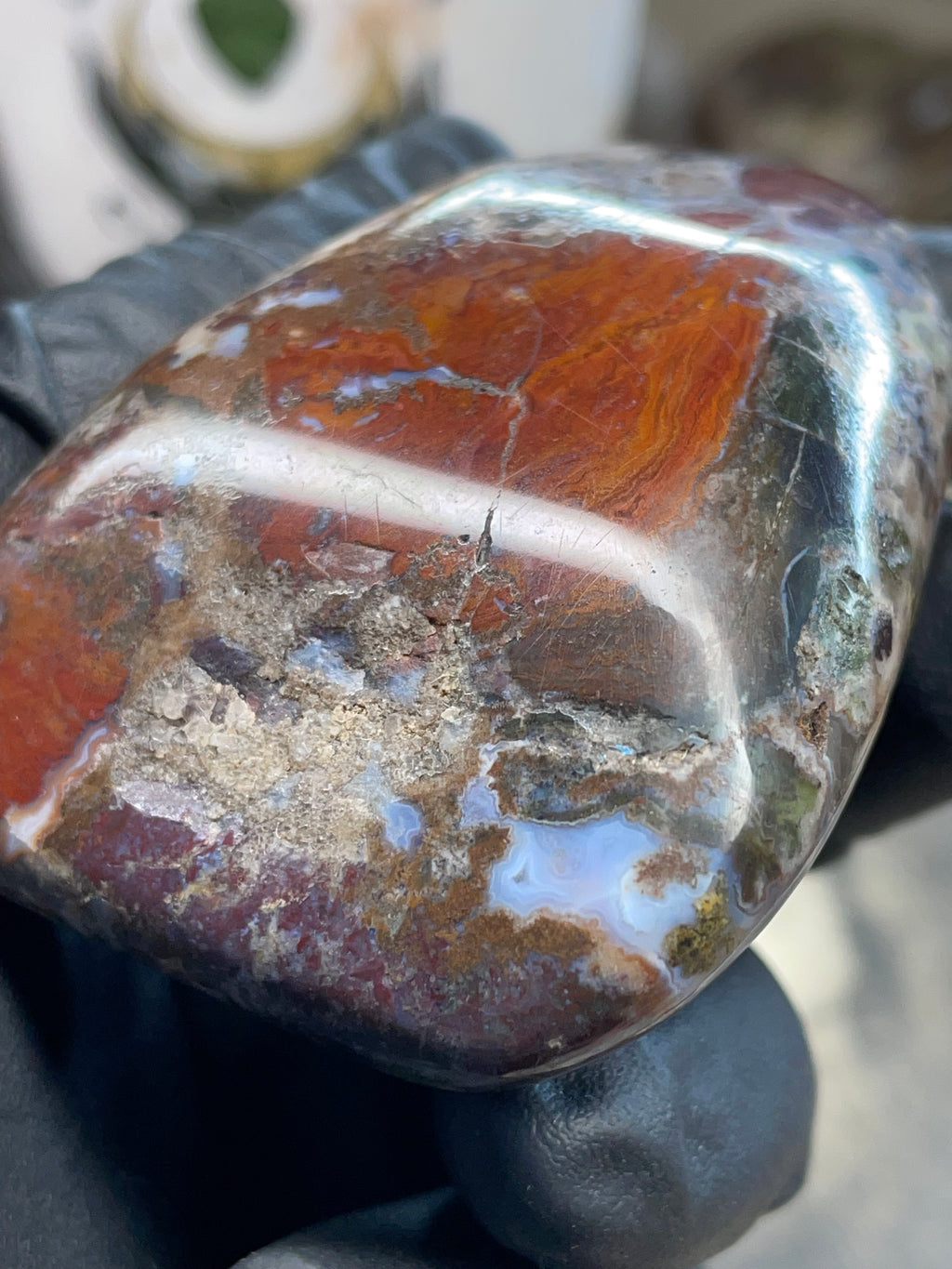 StoneBorn Creations — Hand-Polished Jasper / Agate Stone
