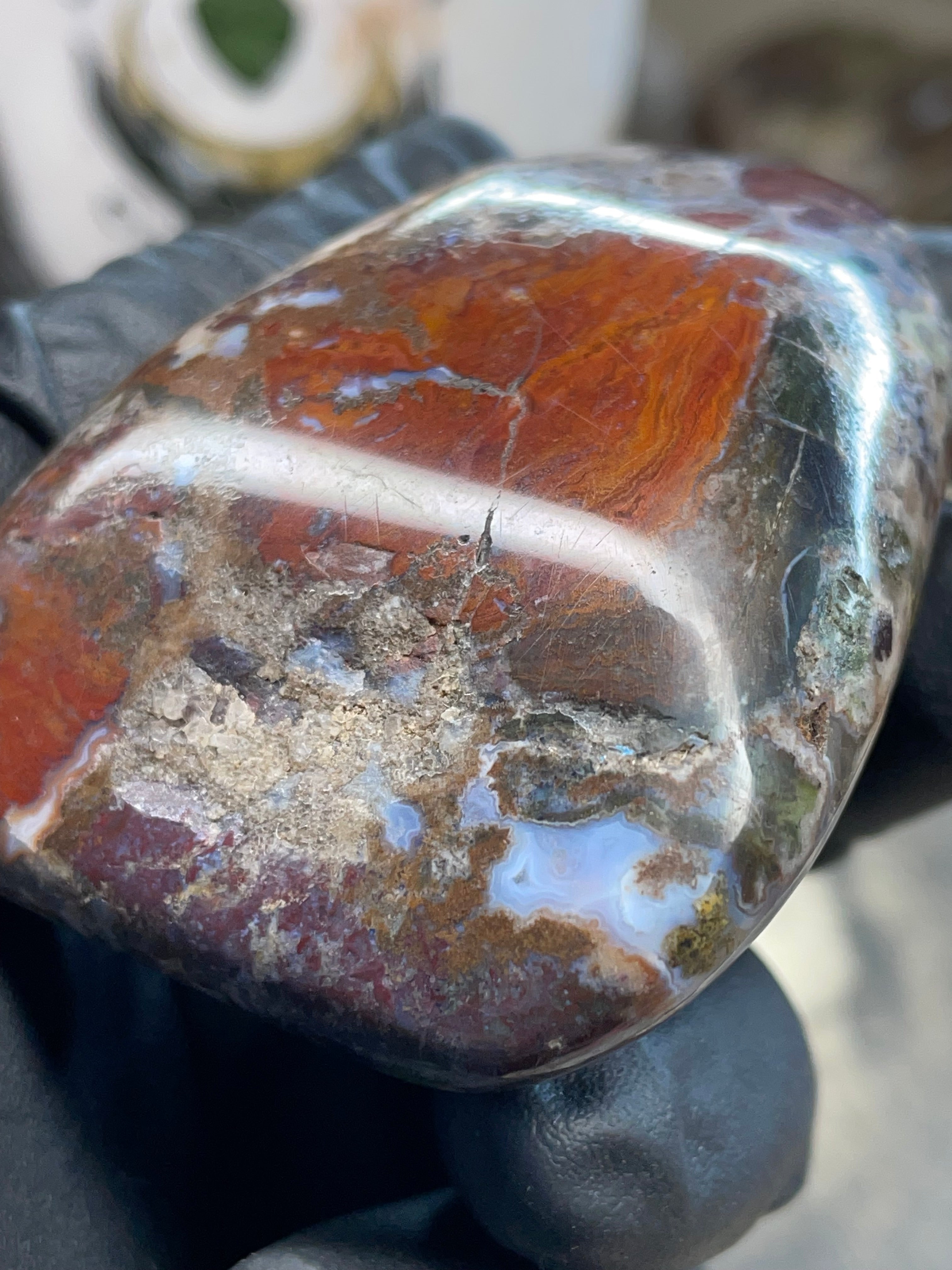 StoneBorn Creations — Hand-Polished Jasper / Agate Stone
