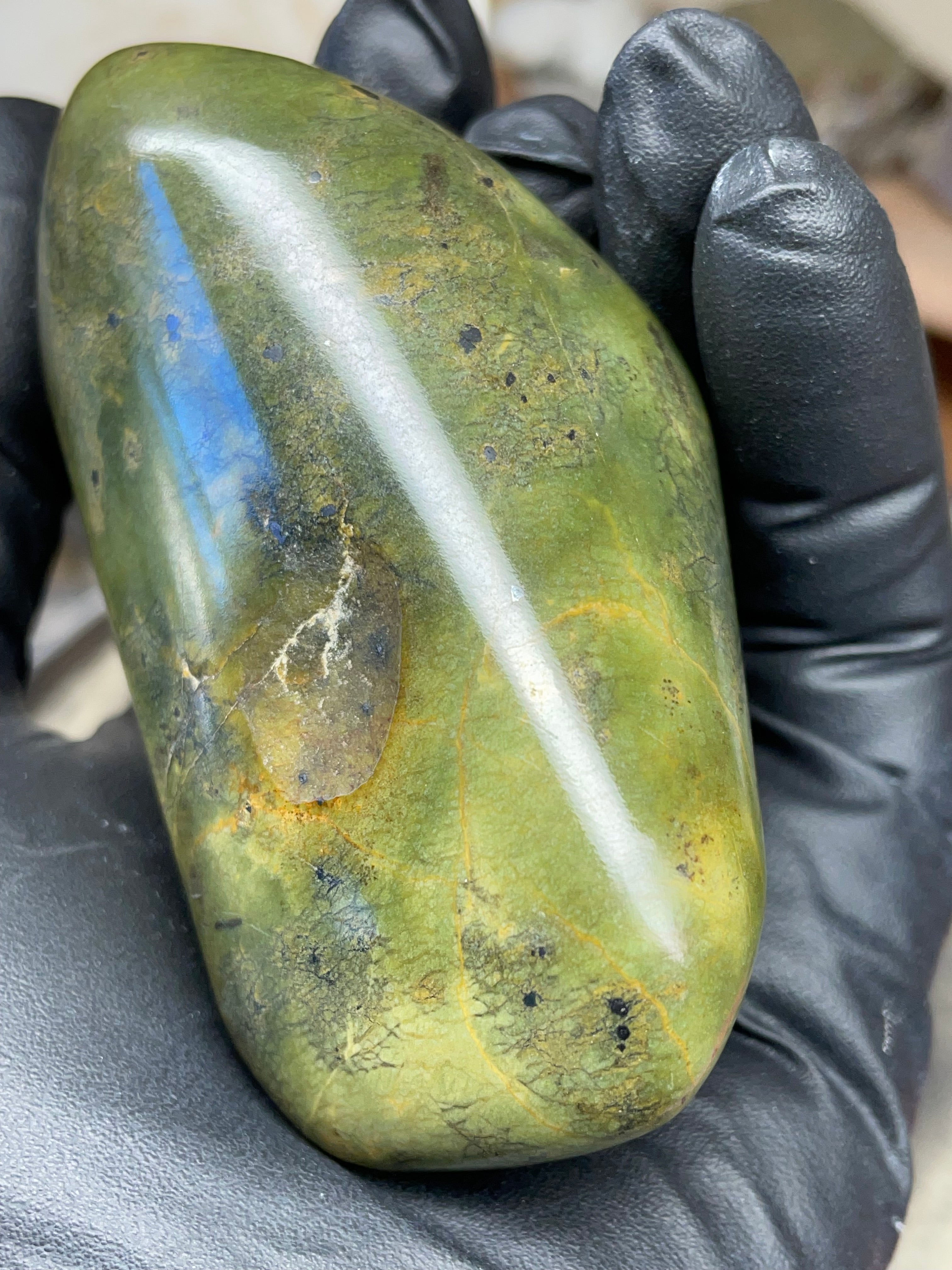 StoneBorn Creations – Hand-Shaped & Hand-Polished Vermont Green Stone