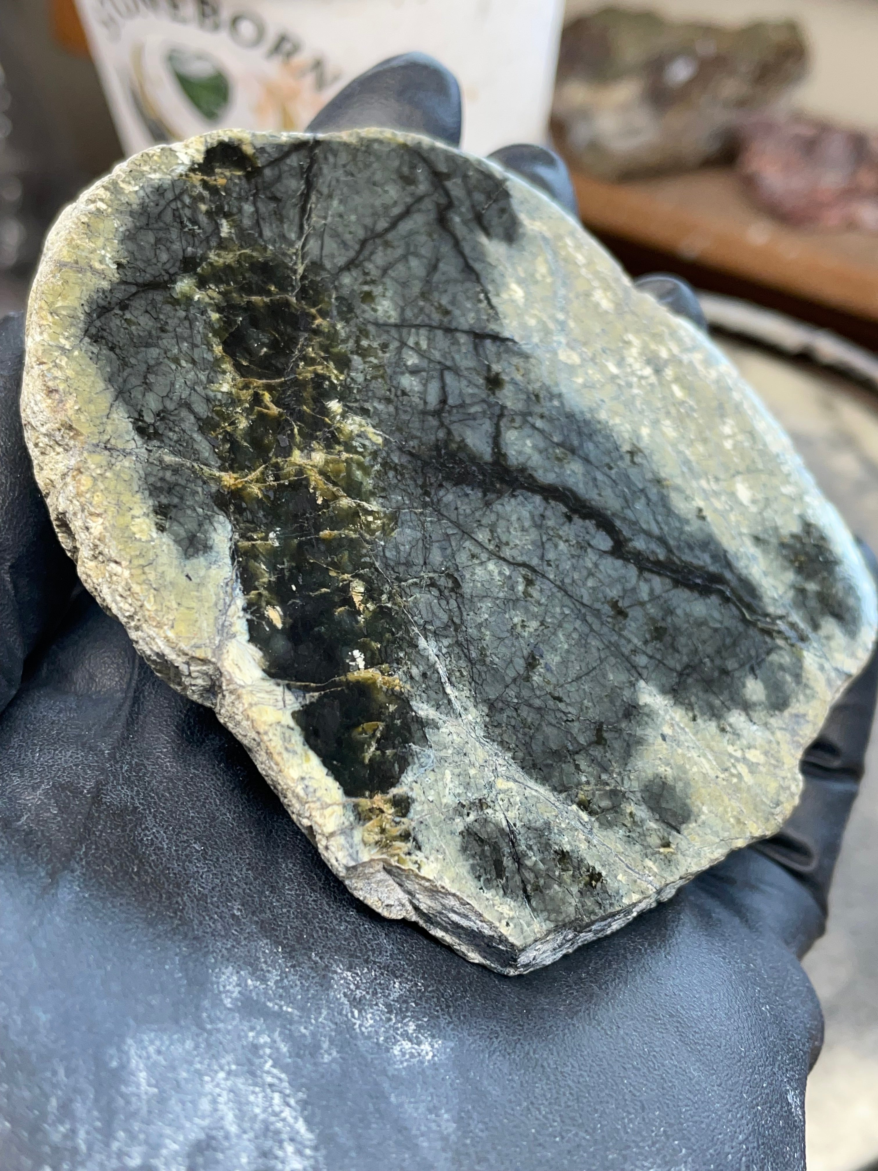 StoneBorn Creations – Flat Polished Serpentine Stone