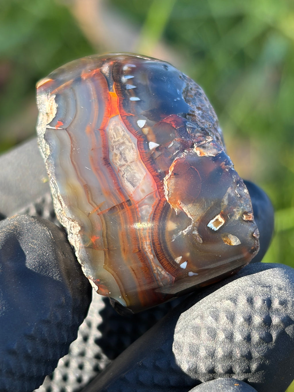StoneBorn Creations – Turkish Banded Agate | Hand-Polished Natural Specimen