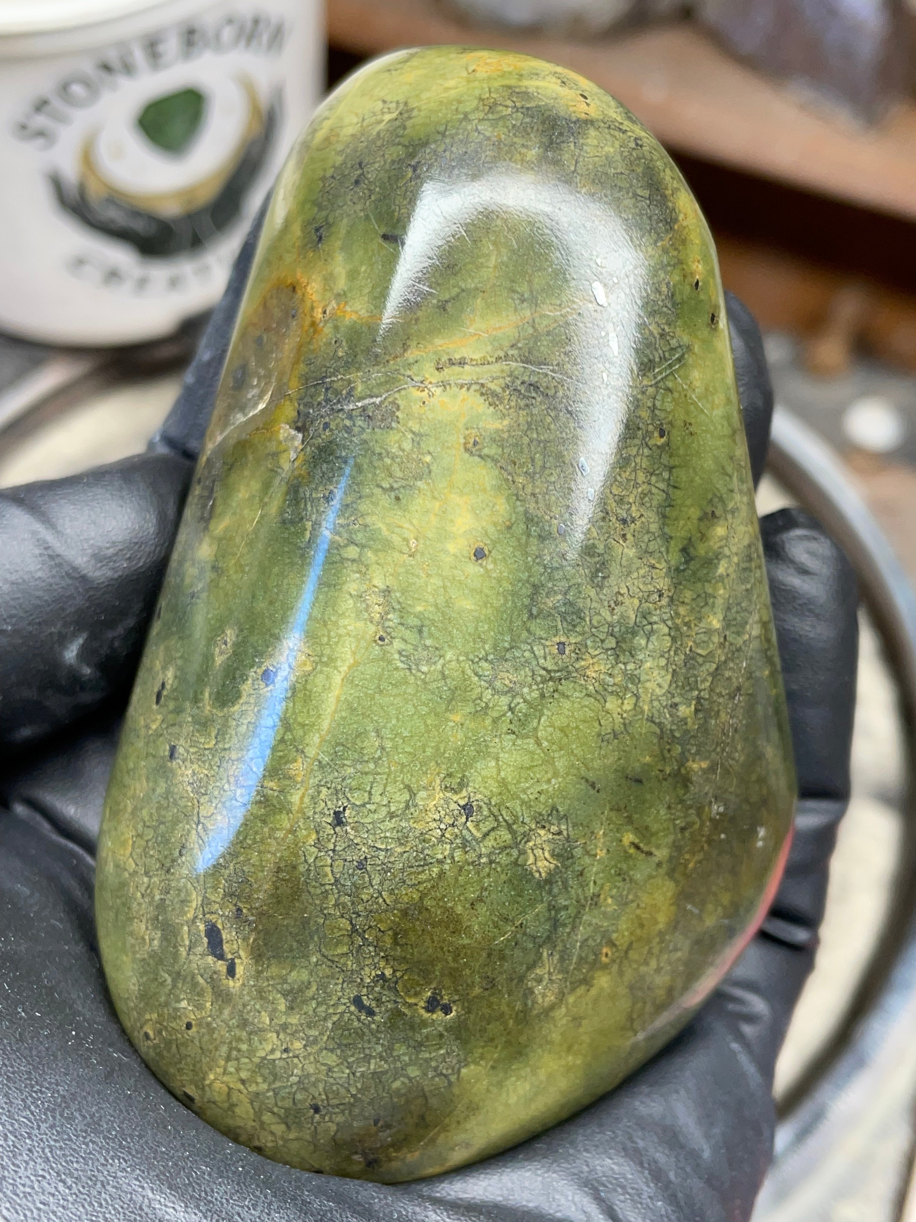 StoneBorn Creations – Hand-Shaped & Hand-Polished Vermont Green Stone