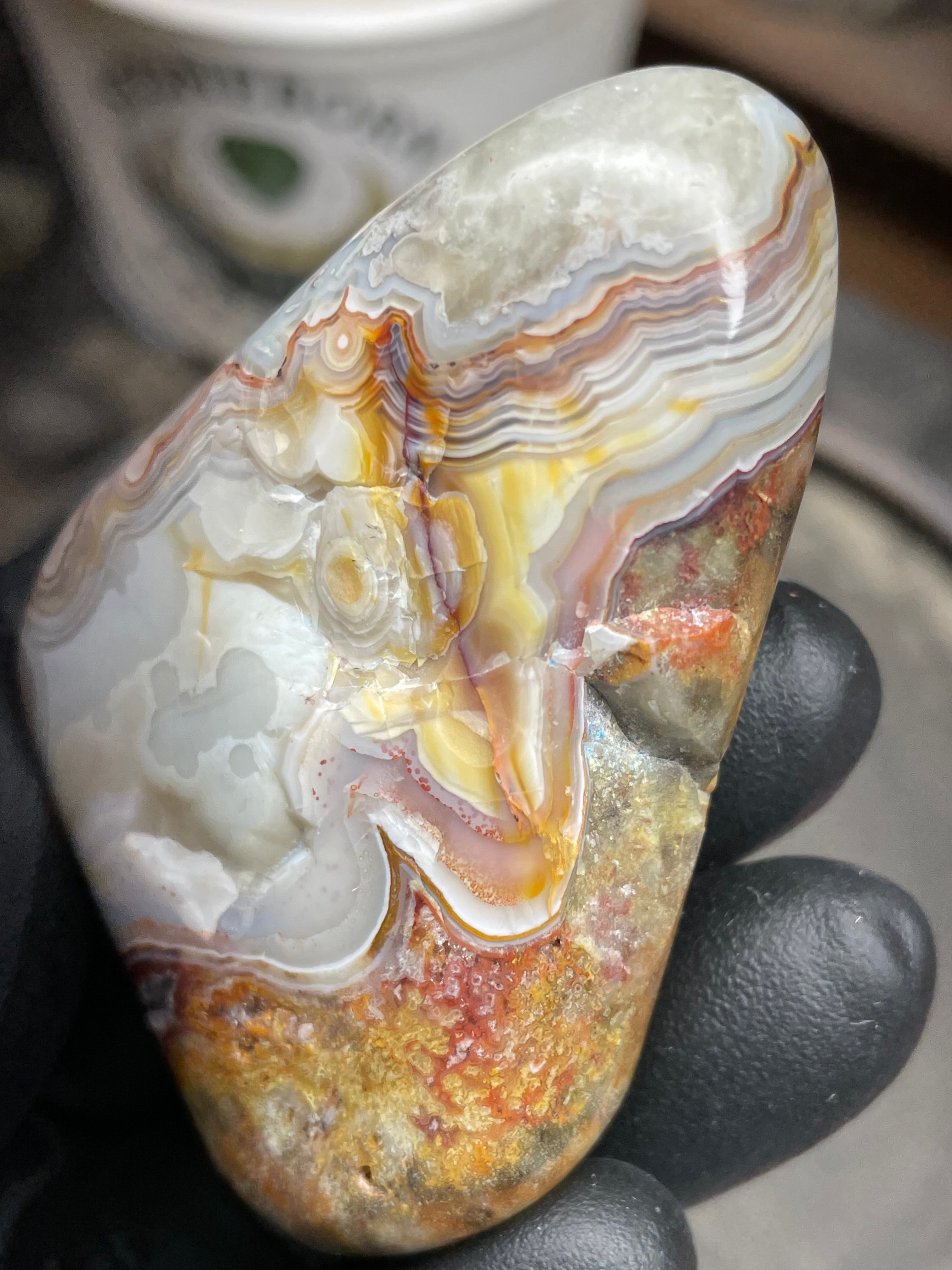 StoneBorn Creations – Hand-Polished Lace Agate