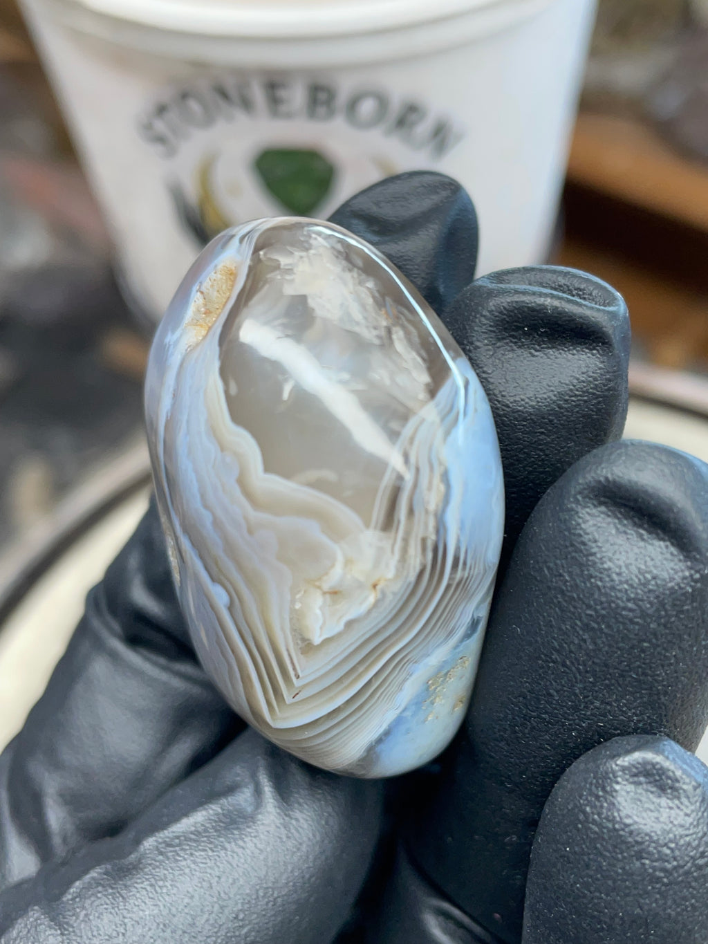 Hand-Polished Botswana Agate | StoneBorn Creations