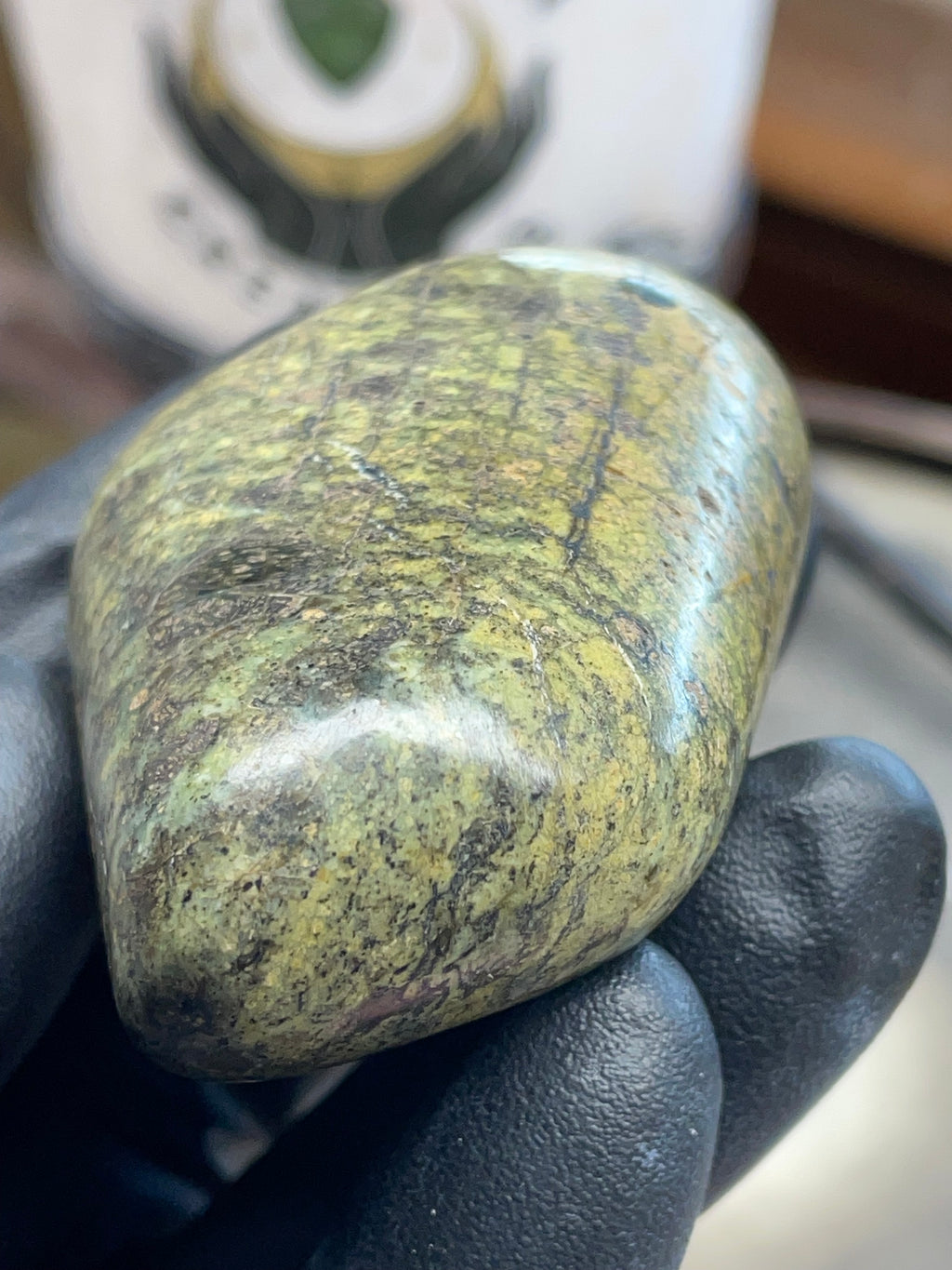 Hand-Polished Serpentine Stone – Vermont | One of One | StoneBorn Creation