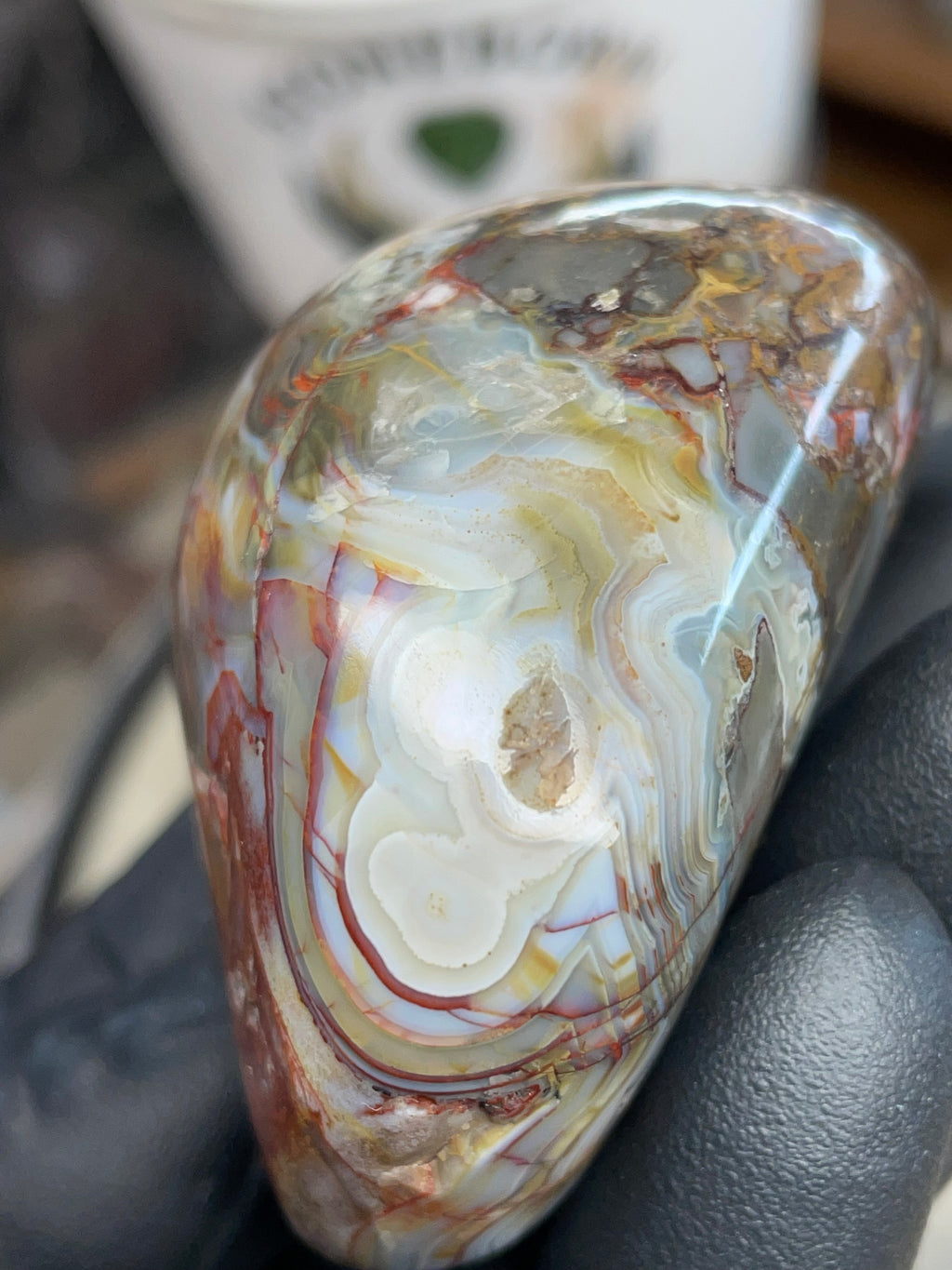 Brecciated Banded Agate (Crazy Lace–type Agate)