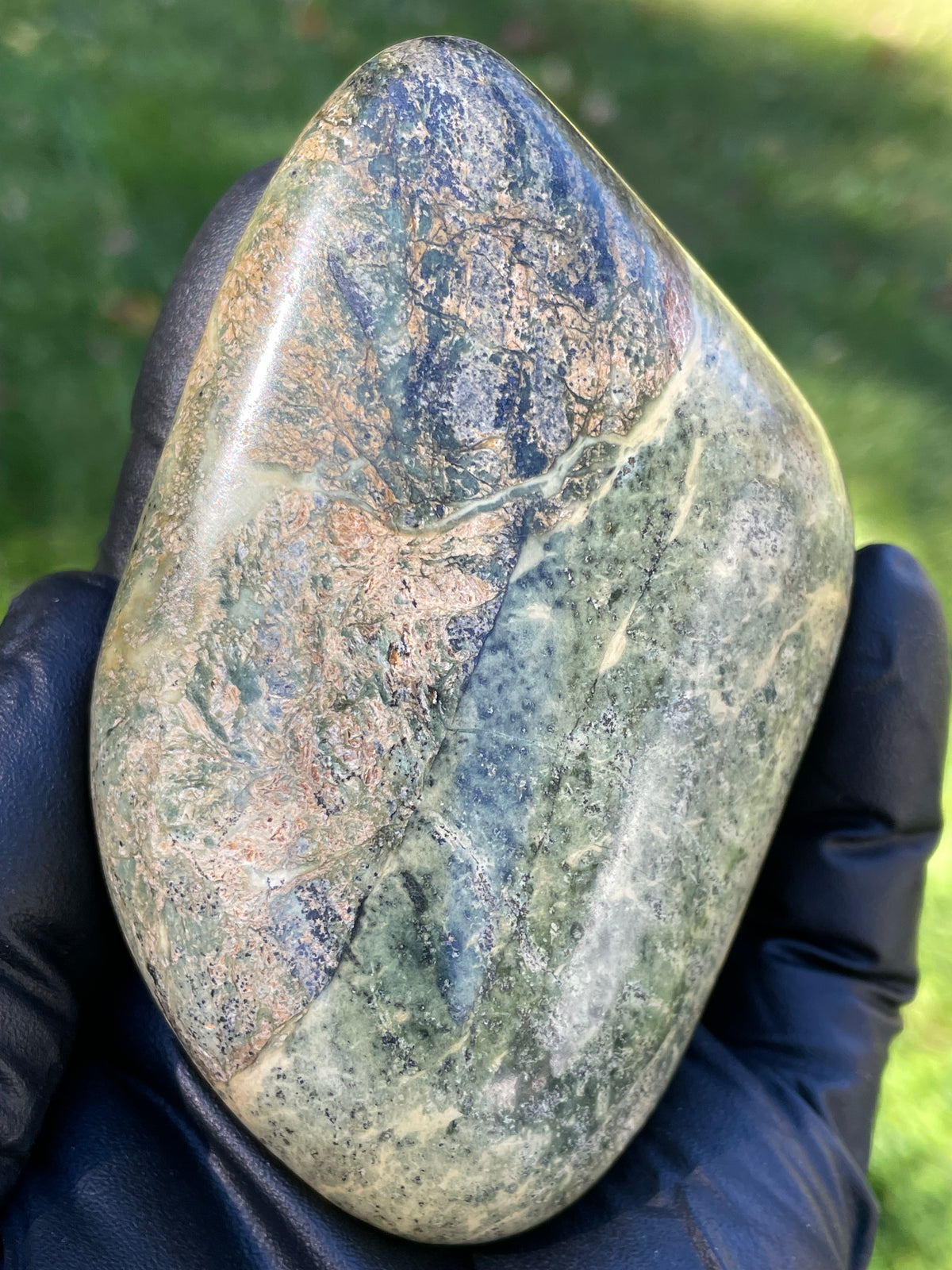 StoneBorn Creations Vermont Serpentine Display Stone