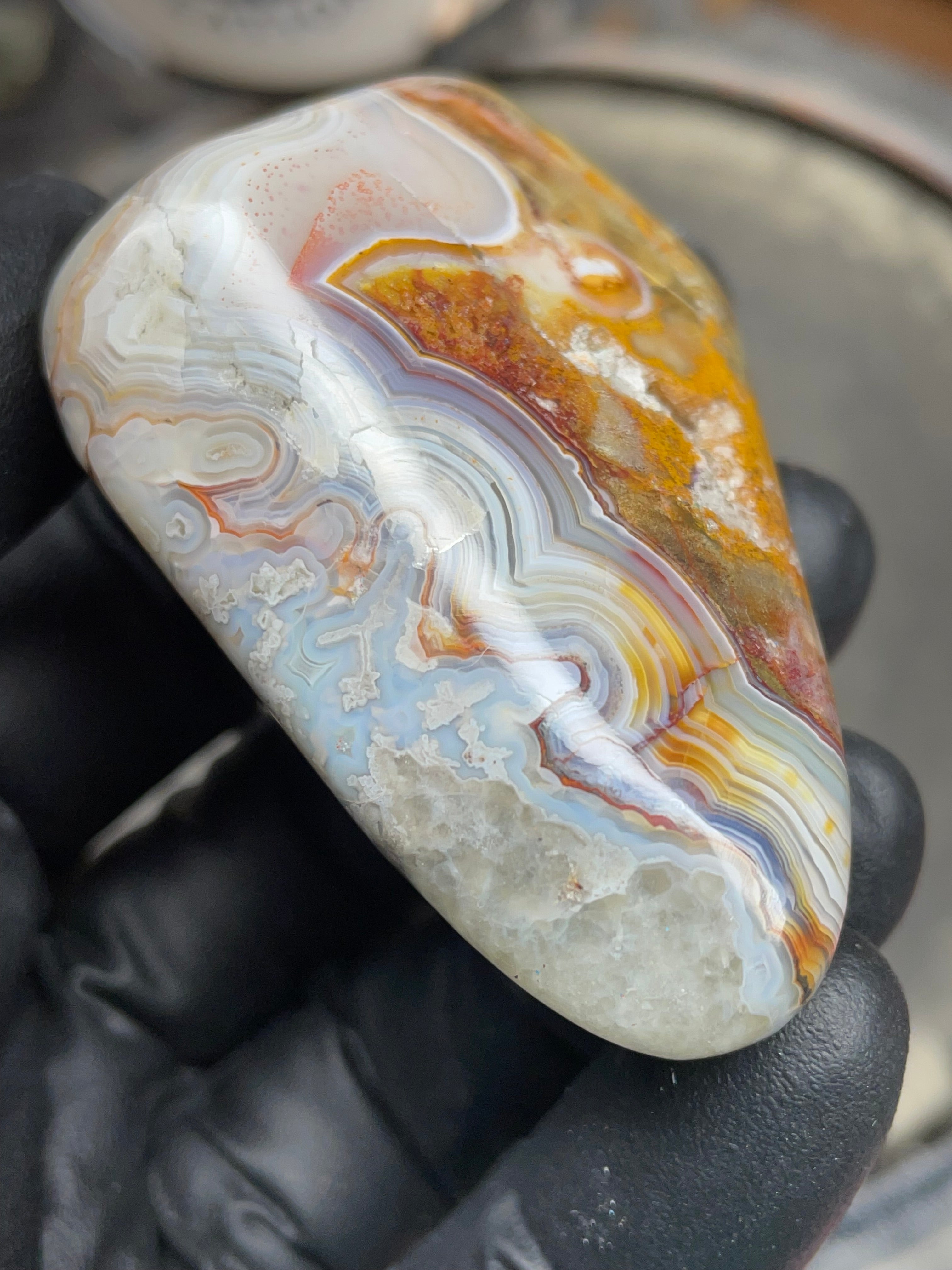StoneBorn Creations – Hand-Polished Lace Agate