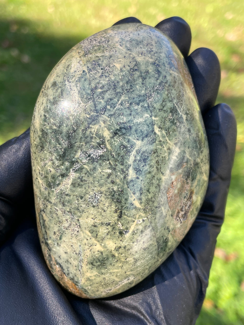StoneBorn Creations Vermont Serpentine Display Stone