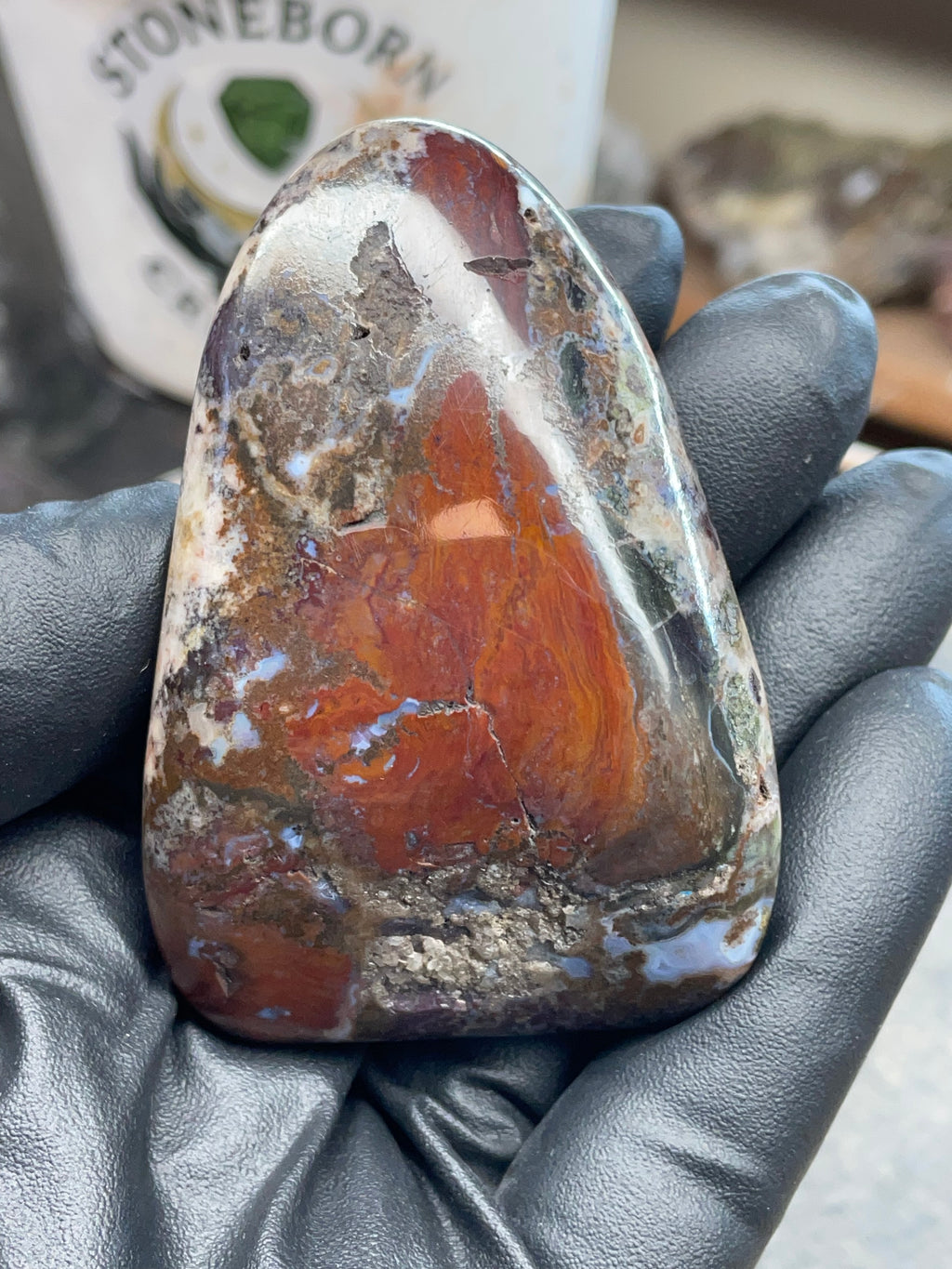 StoneBorn Creations — Hand-Polished Jasper / Agate Stone