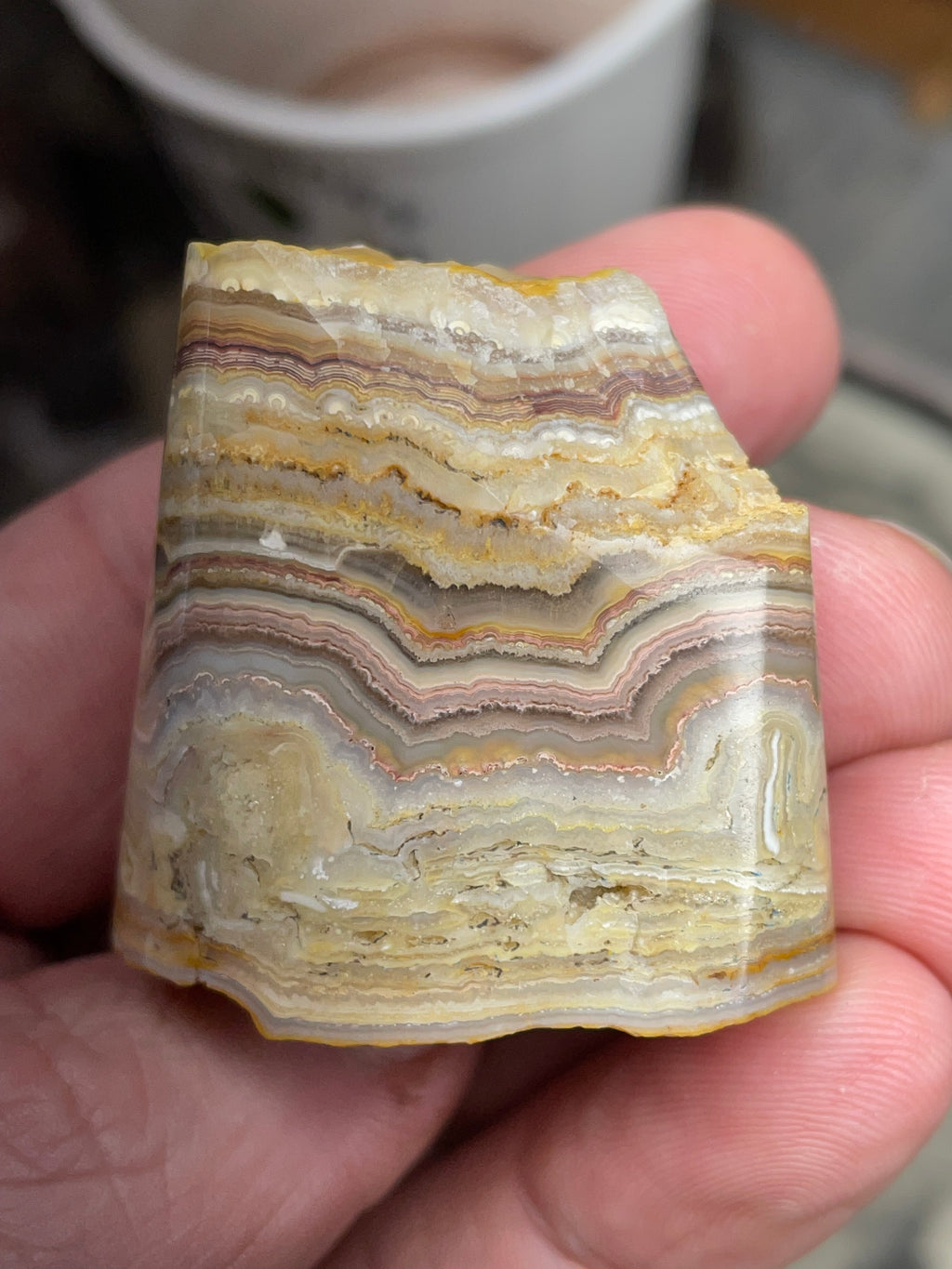 Crazy Lace Agate | Hand Polished Natural Stone | One of a Kind