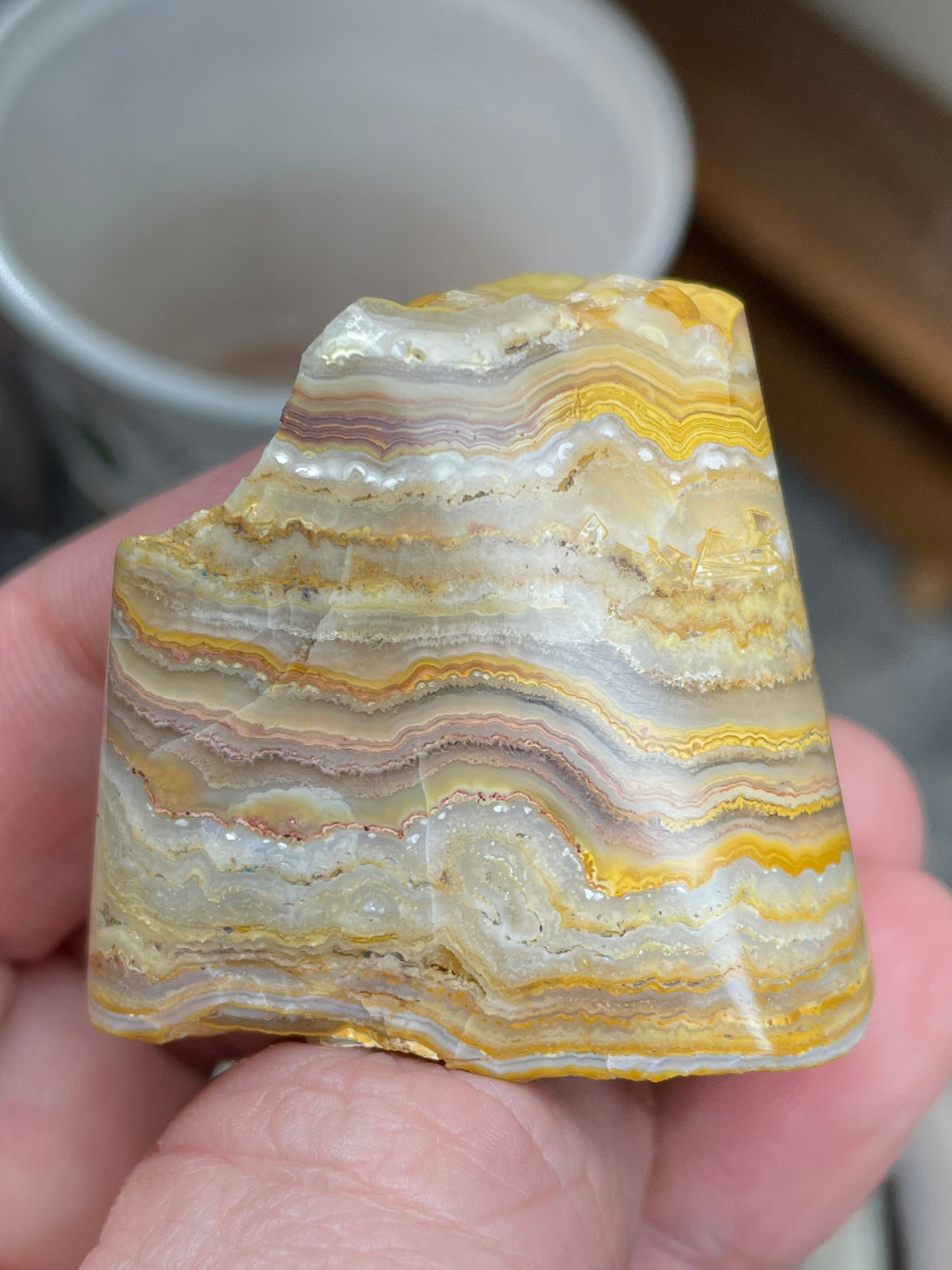 Crazy Lace Agate | Hand Polished Natural Stone | One of a Kind