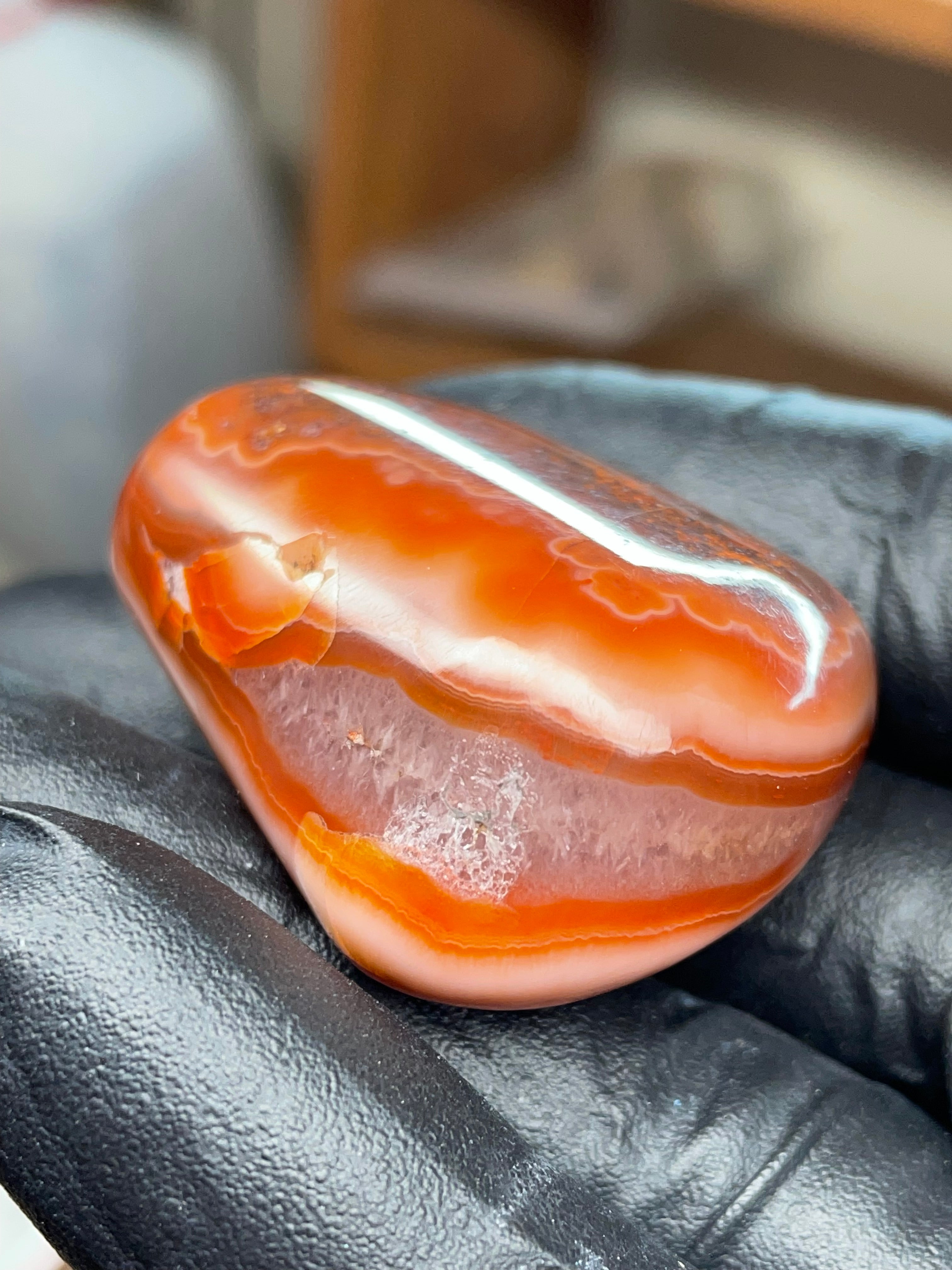 Lake Superior Agate — Hand-Polished Banded Freeform