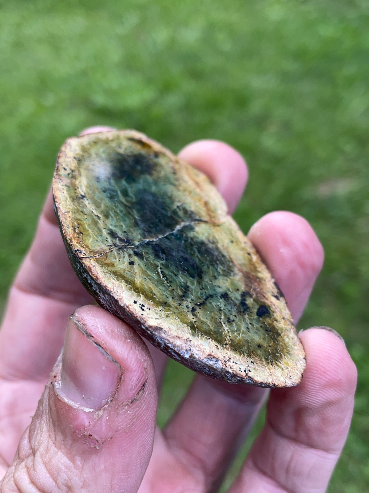 StoneBorn Creations Serpentine Matching Pair – Hand Polished Natural Stone