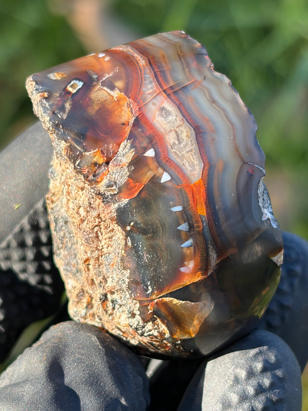 StoneBorn Creations – Turkish Banded Agate | Hand-Polished Natural Specimen