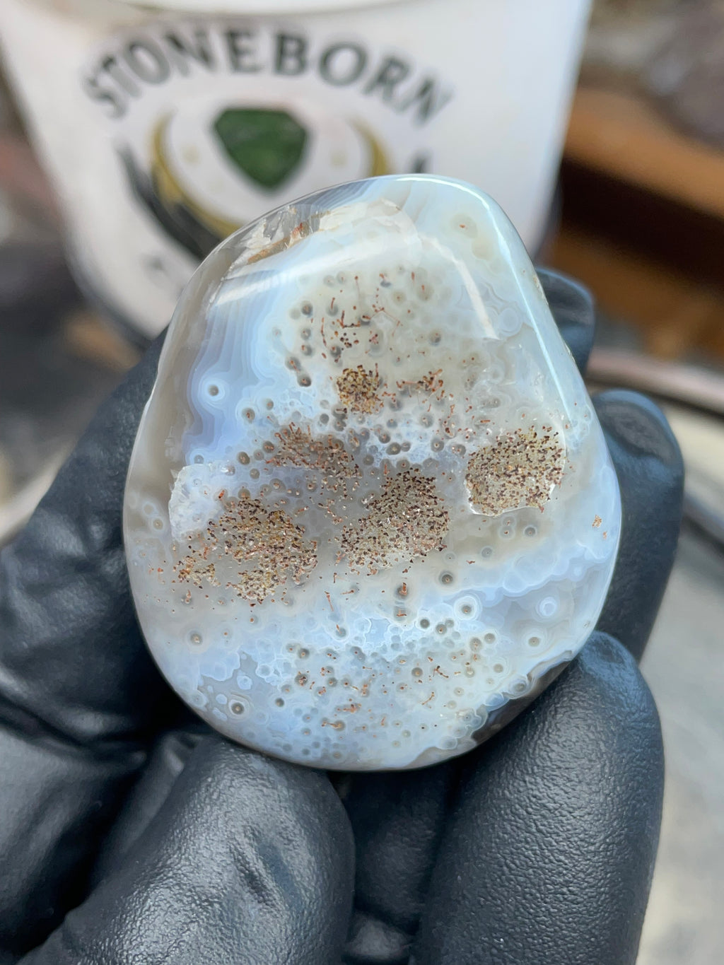 Hand-Polished Botswana Agate | StoneBorn Creations