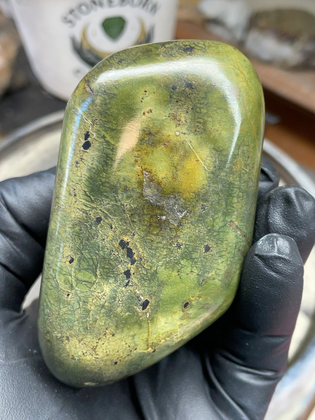 StoneBorn Creations – Hand-Shaped & Hand-Polished Vermont Green Stone