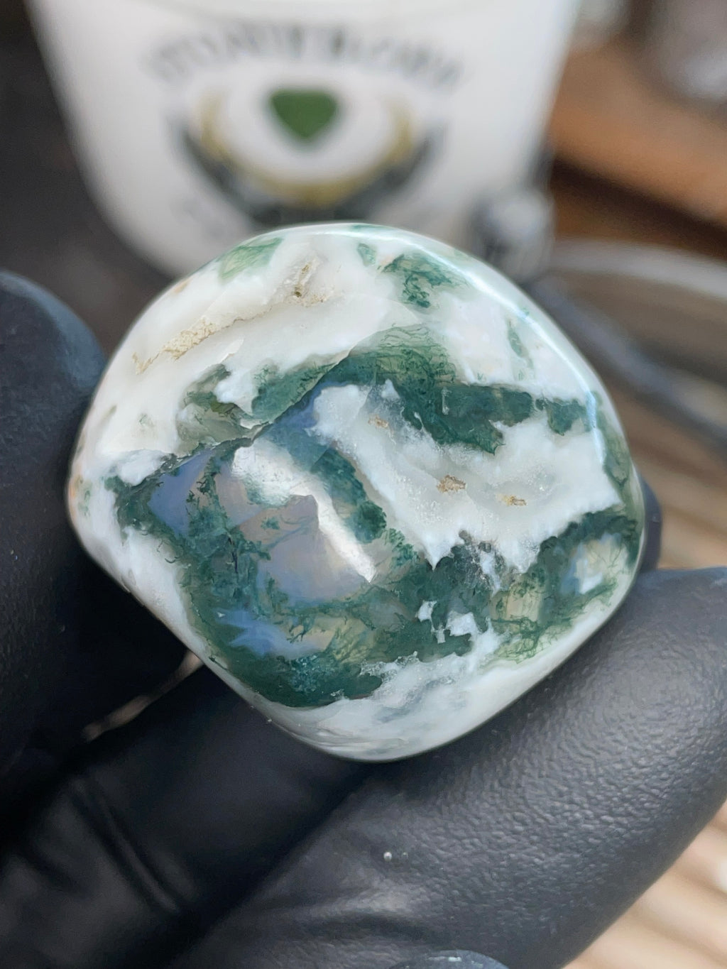 Tree Agate — Hand Polished Stone